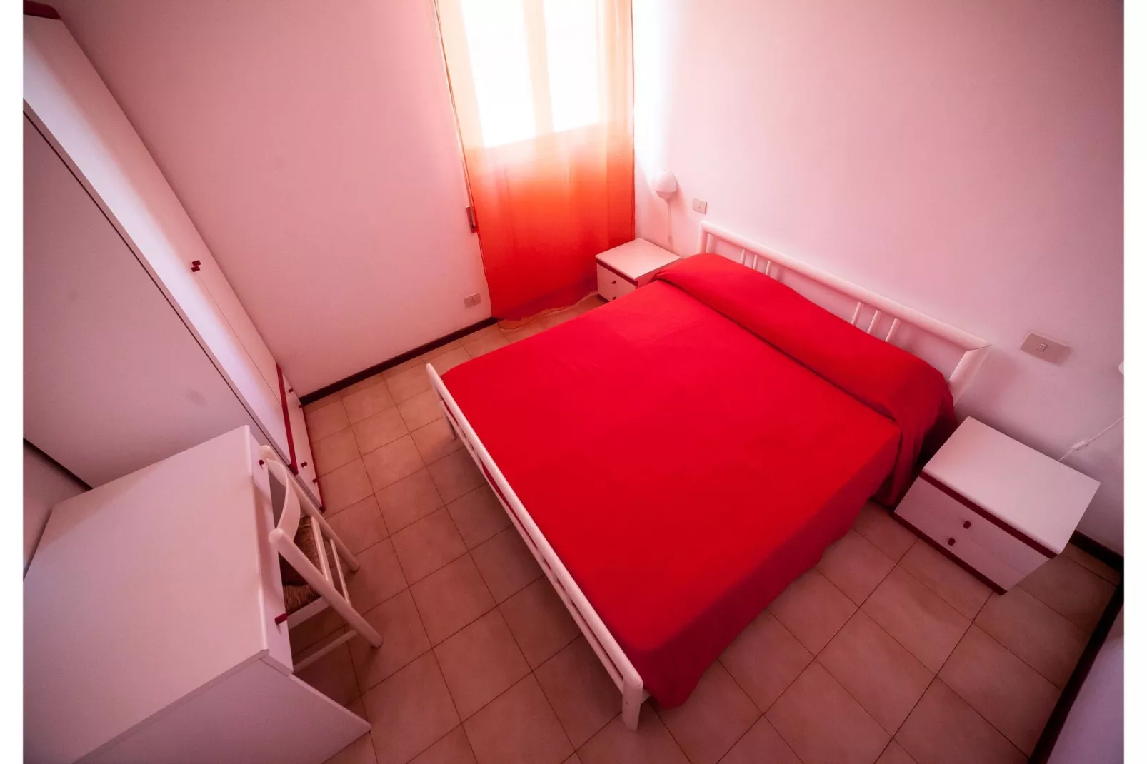 Residenza Alberghiera Italia in Luni - Trilocale R6/C6-Bedroom