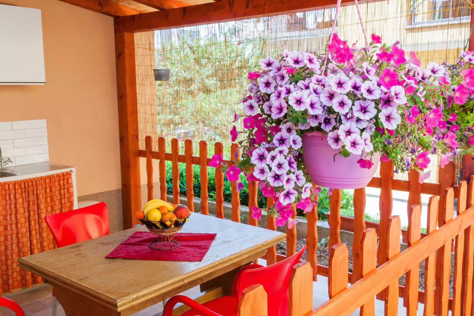 Apartments Anita-Triple room with terrace-Terrace