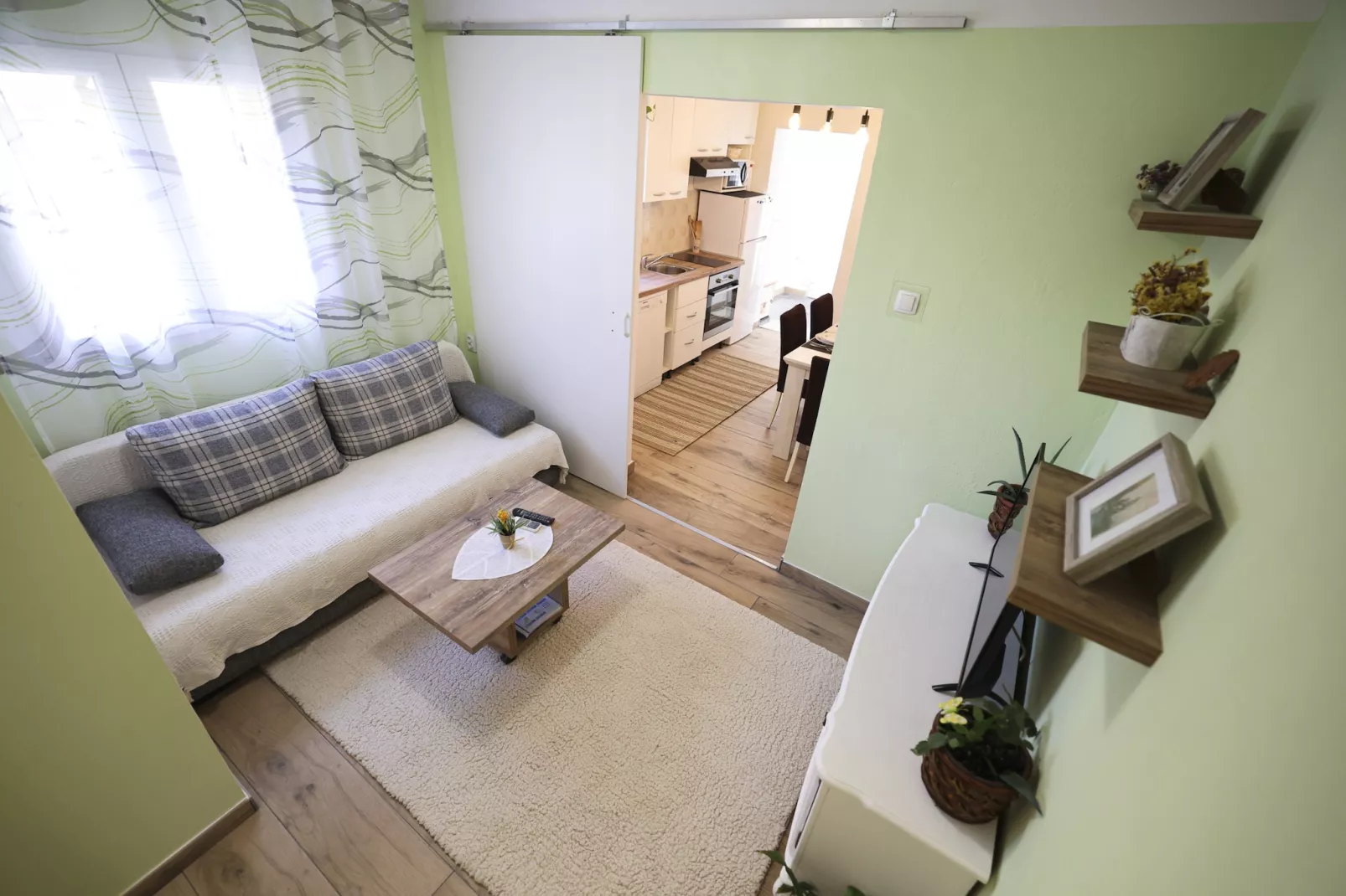 Apartment Rustica - Two bedroom apartment-Living room