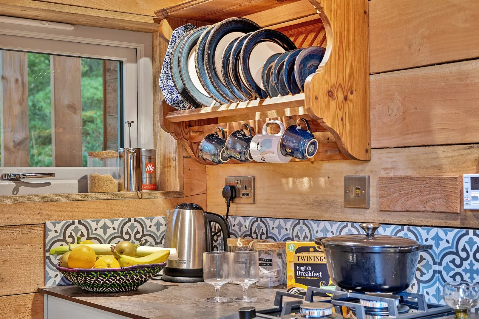 Cosagach Falls Cabin-Küche