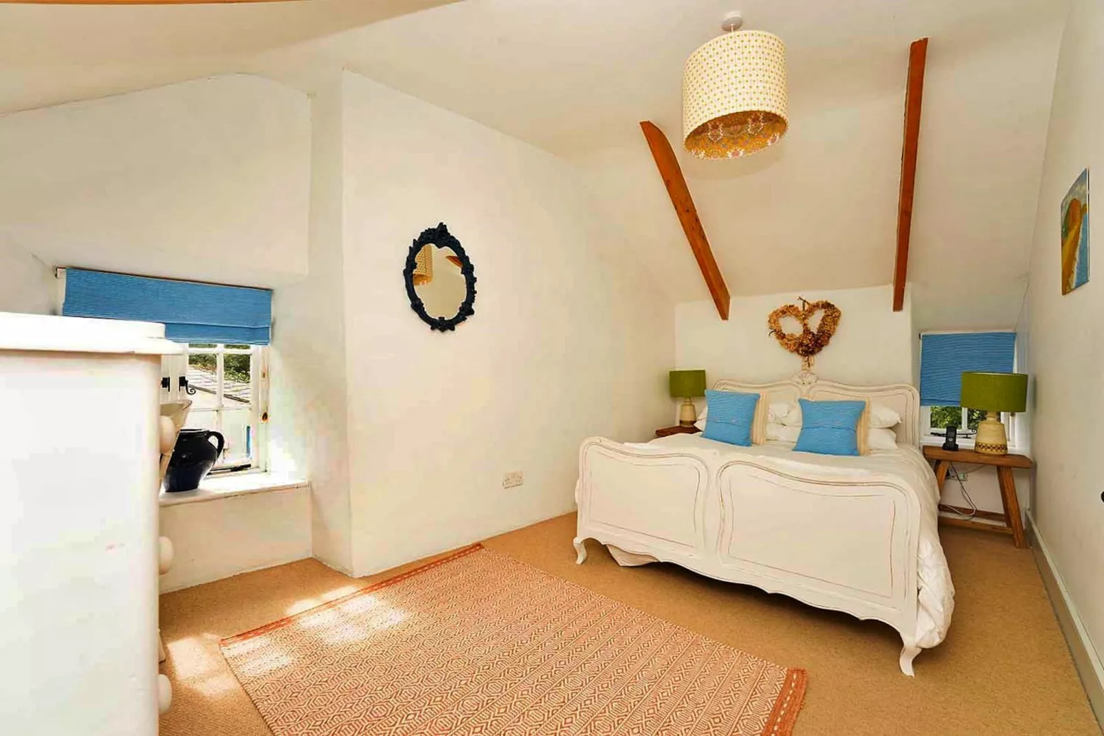 Porthcothan Mill Cottage-Bedroom