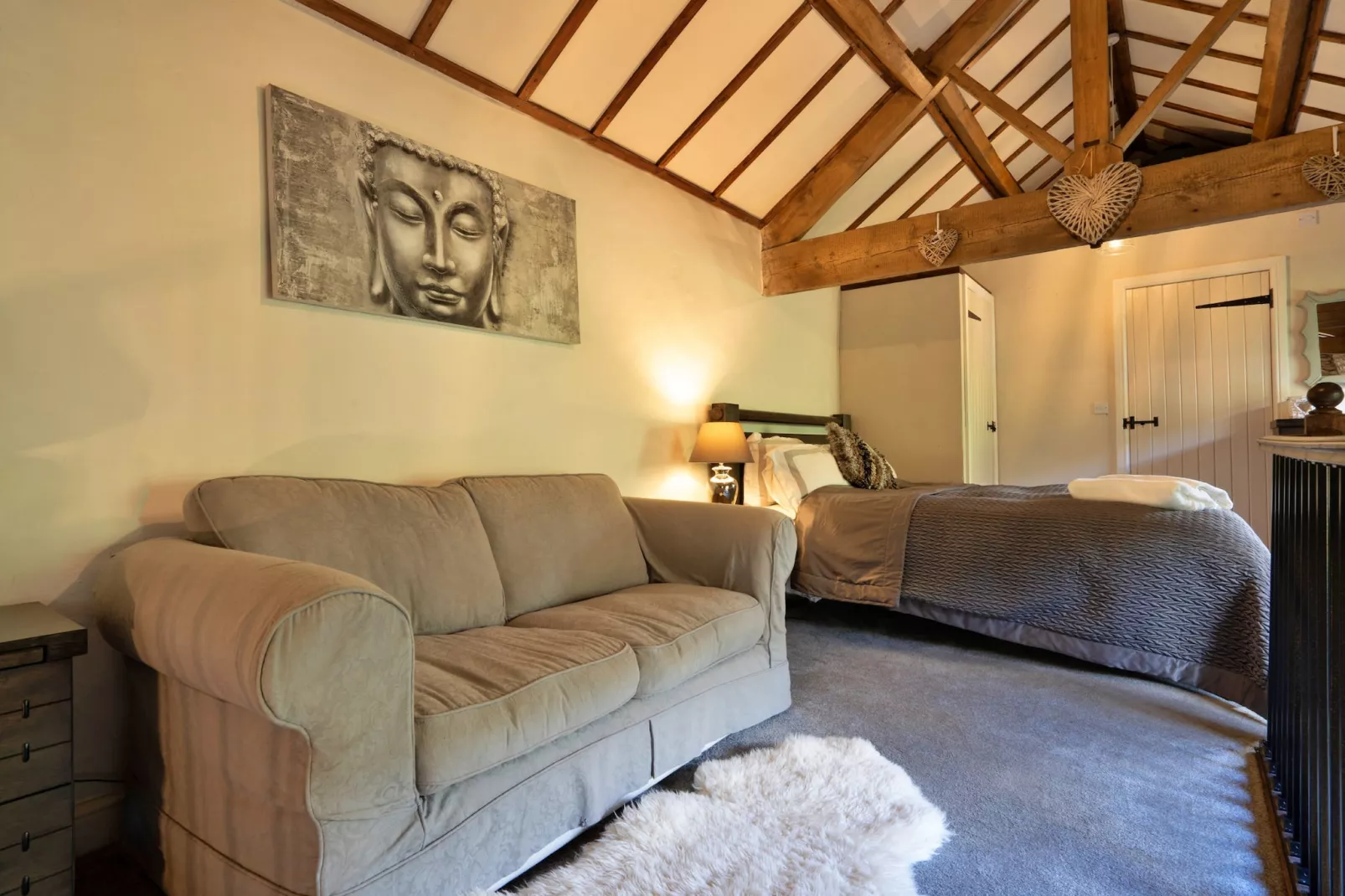 End Barn at Blackclough Farm-Bedroom