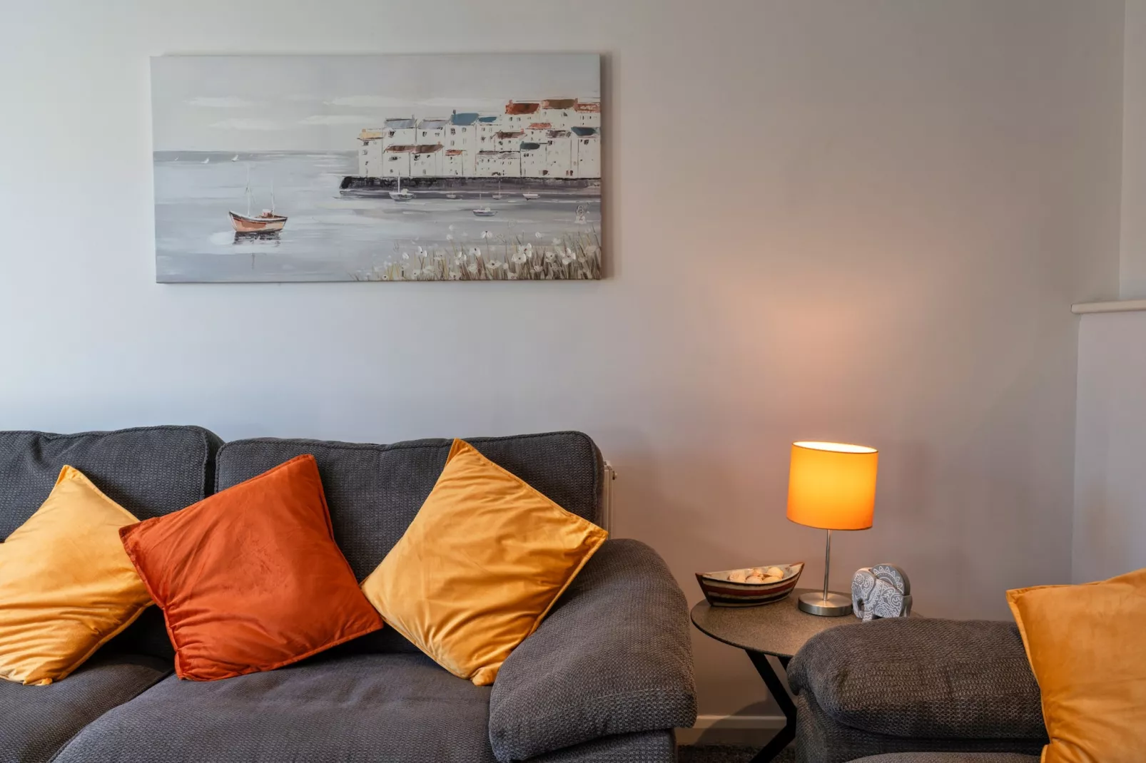 Carworgie Cottage-Living room