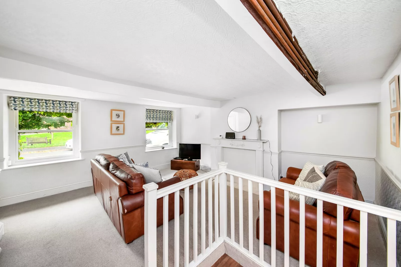 Low Green Cottage-Living room