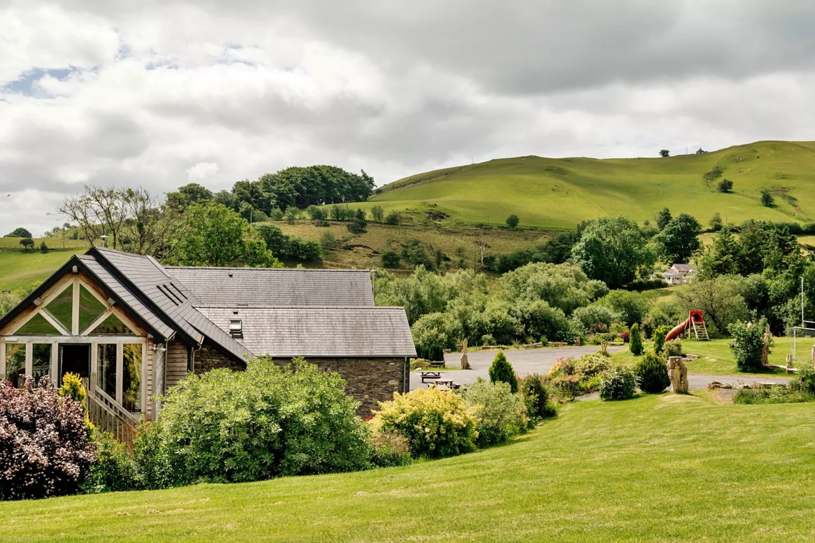 The Welsh Barn-Exterior summer