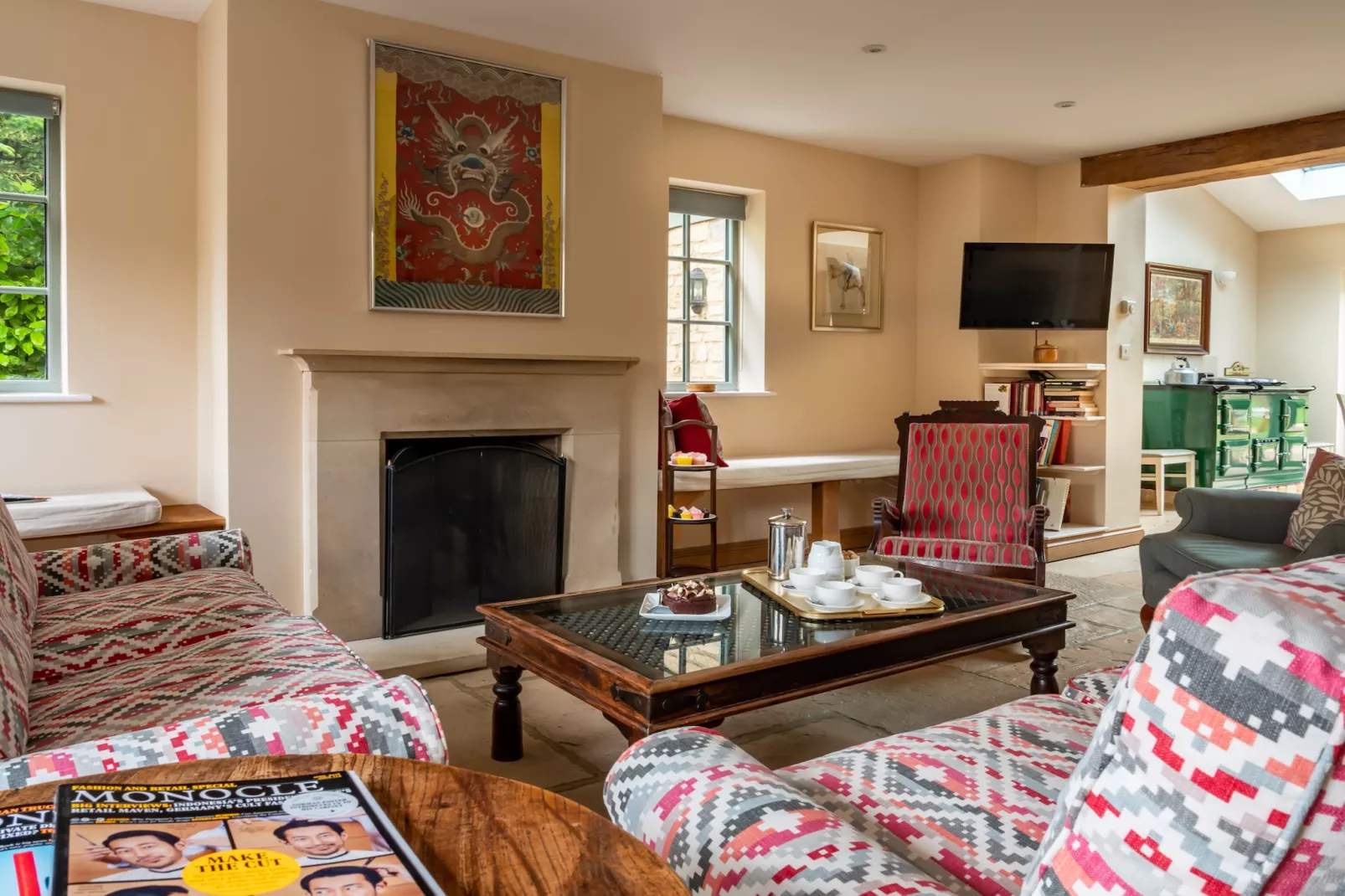Ryeworth Cottage-Living room