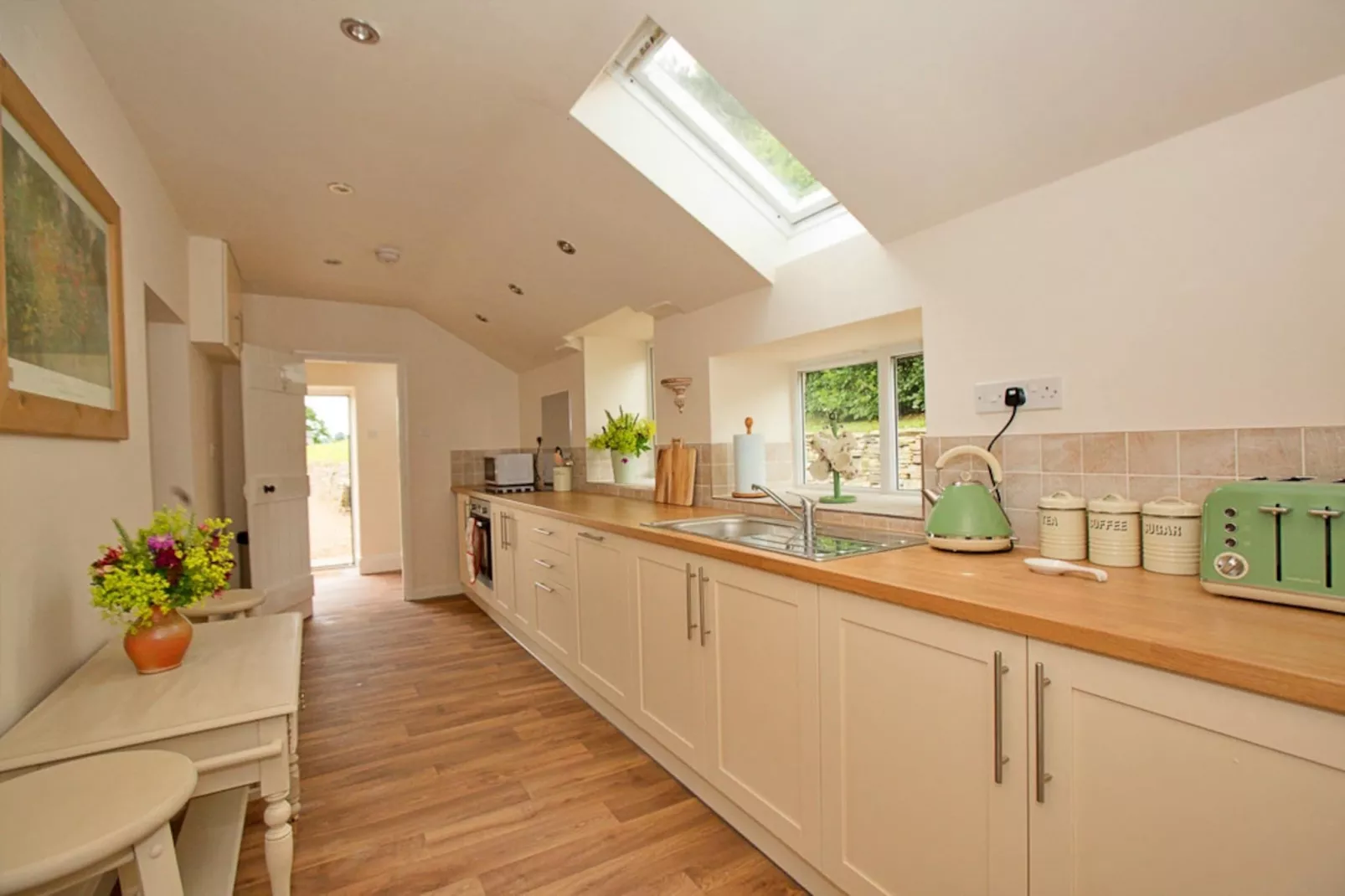 The Cottage, Shortflatt Farm-Kitchen
