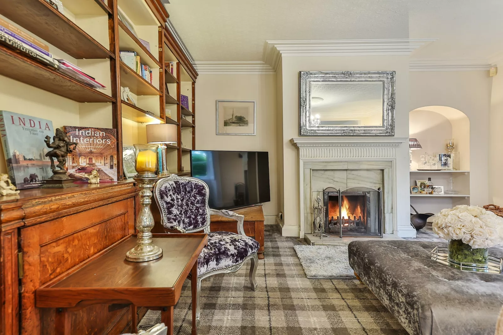 Walcot Hall-Living room