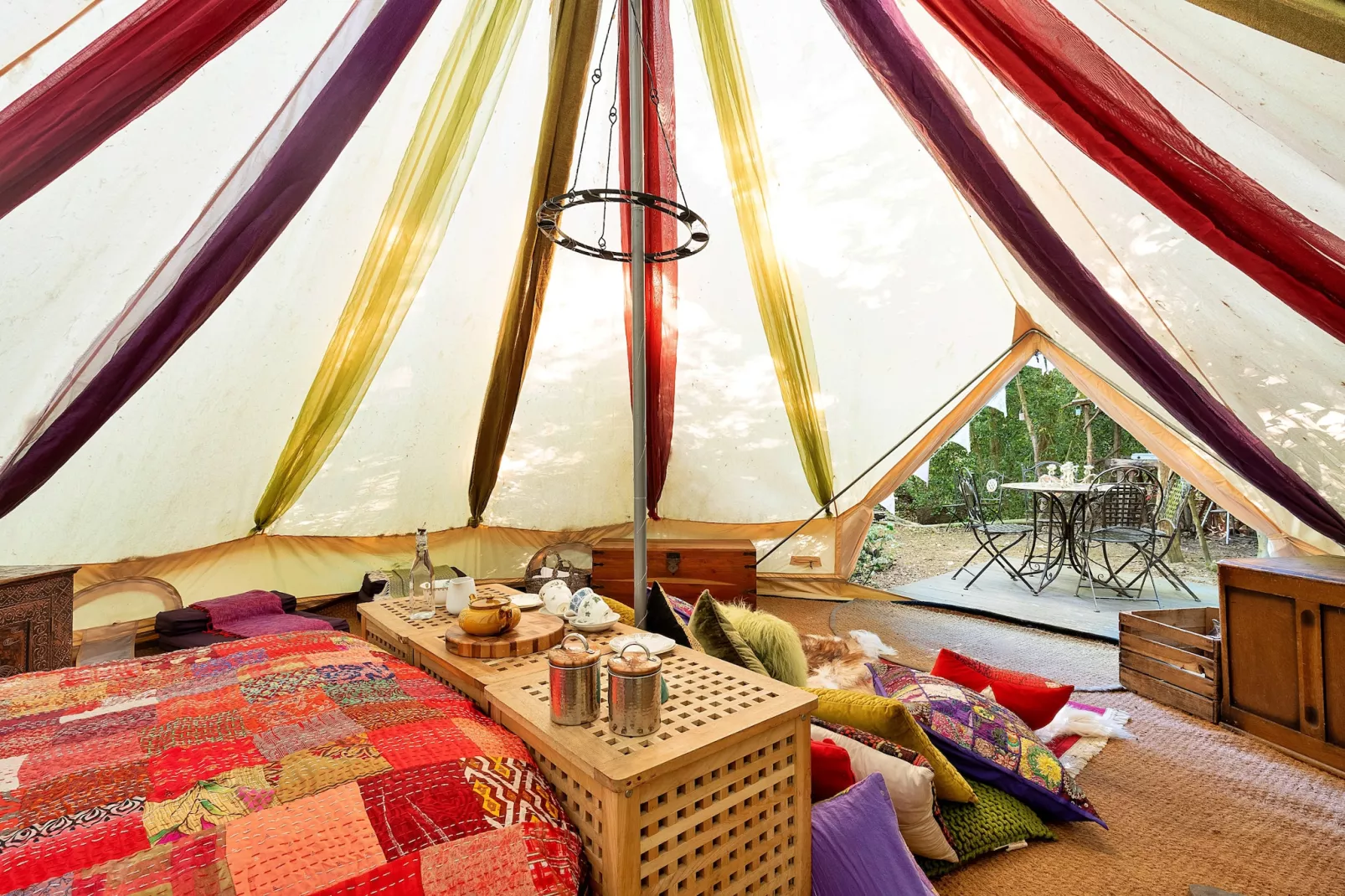 Bedouin Bell Tent-Bedroom