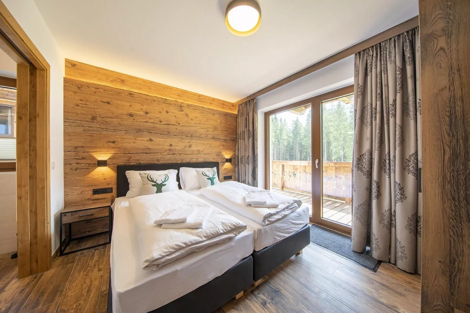 Nationalpark Chalet Kratzenberg-Schlafzimmer