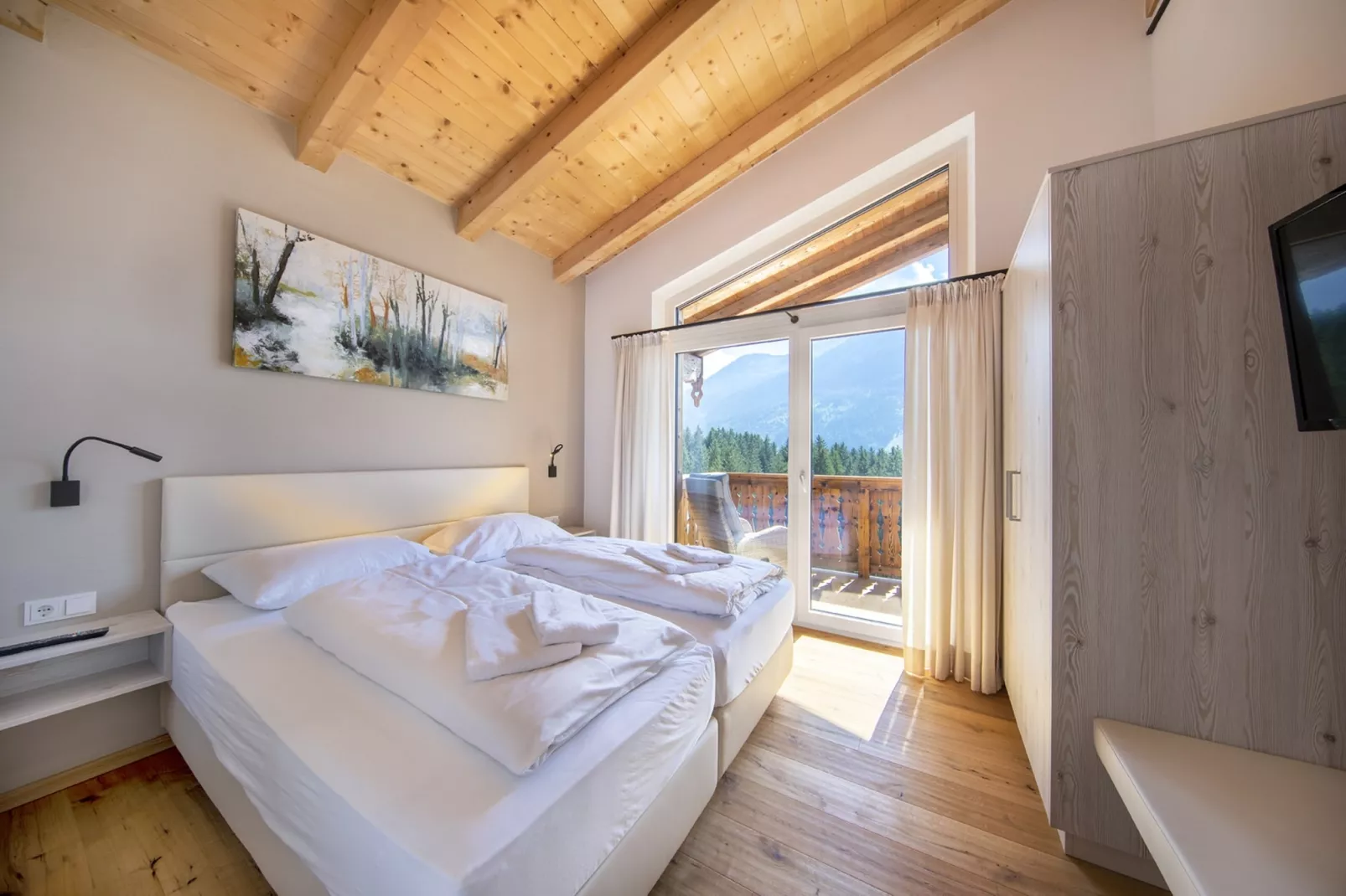 Nationalpark Chalet Pillewizer-Bedroom