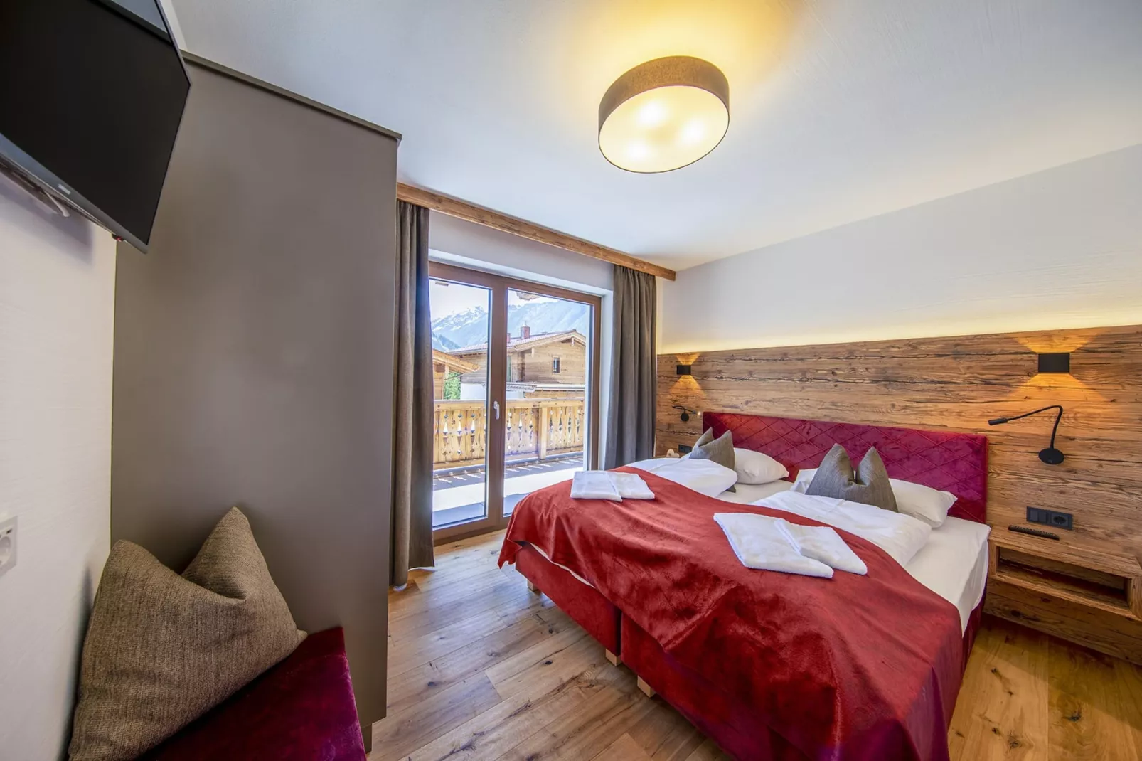 Nationalpark Chalet Mittereggspitze-Bedroom