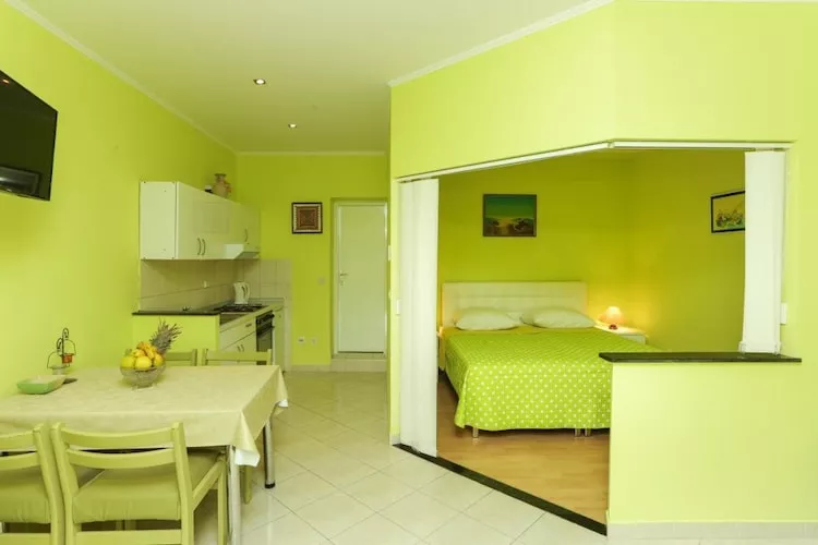 Apartments Villa Dubrovnik - Comfort Studio Apartment with Terrace and Sea View-Dining room