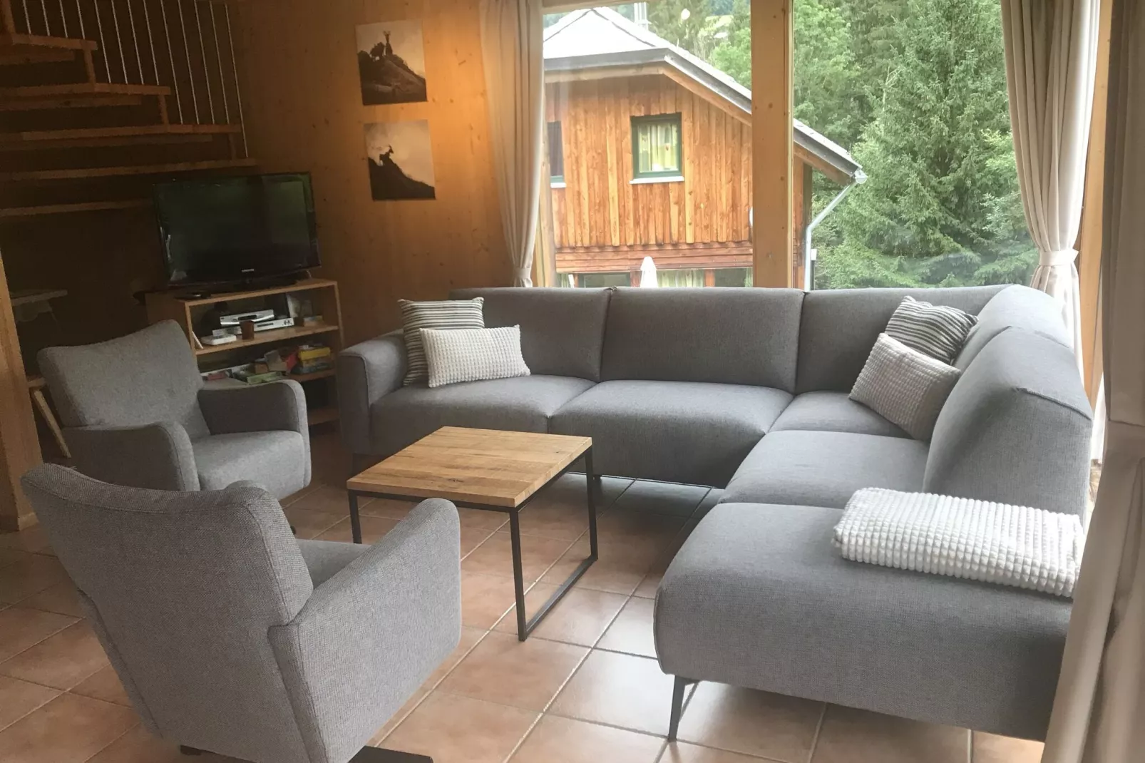 Chalet Murlaub-Wohnzimmer