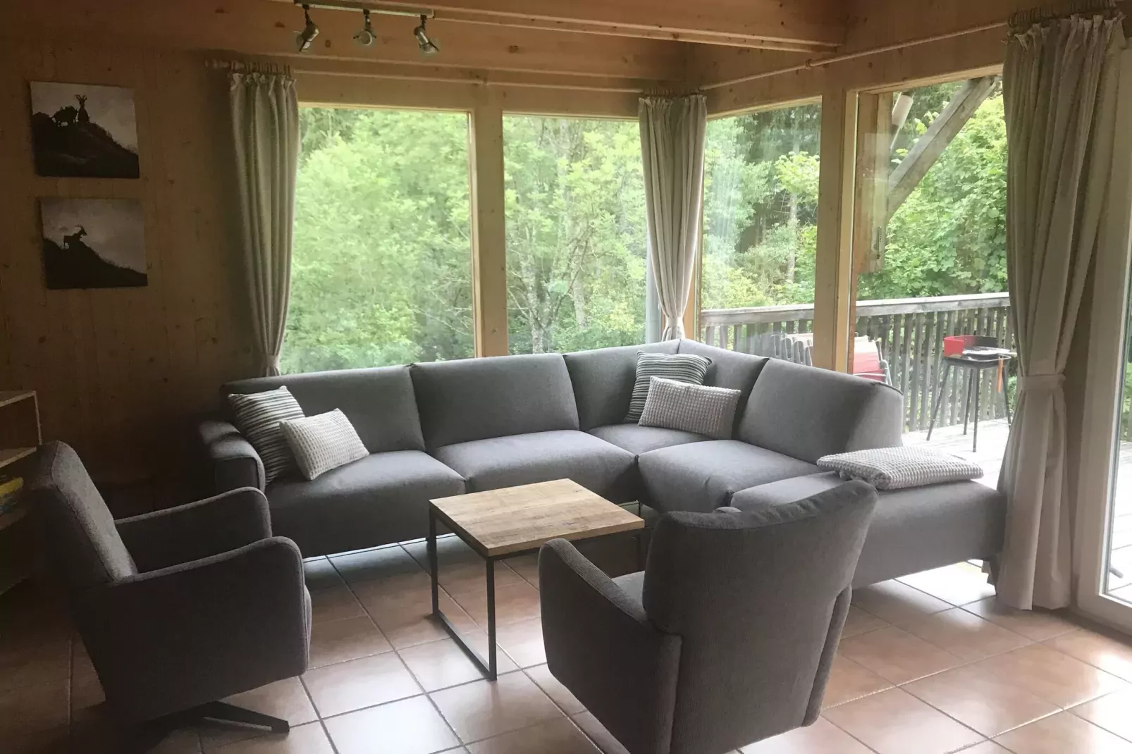 Chalet Murlaub-Wohnzimmer