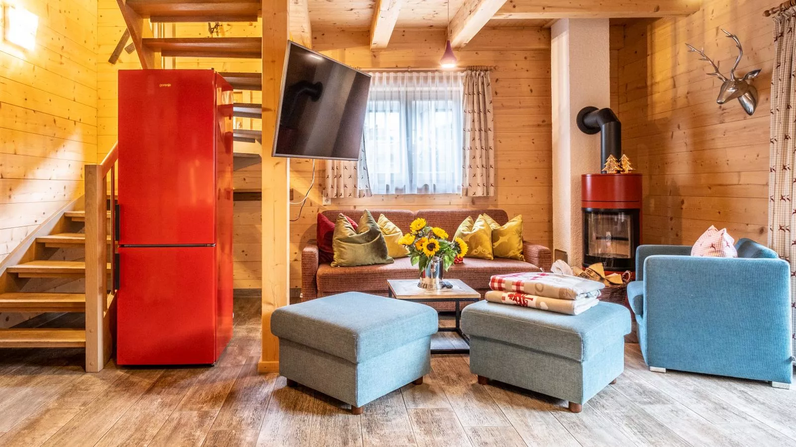 Luxury Lodge Kaprun XL-Living room