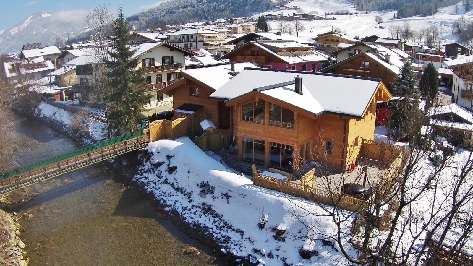 Luxury Lodge Kaprun XL-Exterior winter
