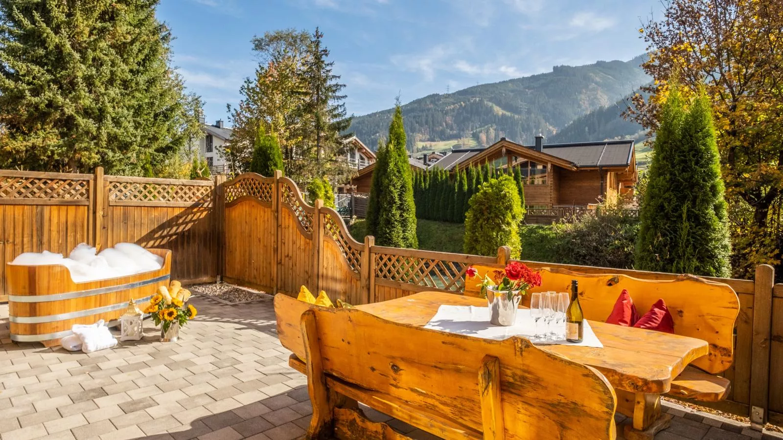 Nature Lodge Kaprun B-Terrace balcony