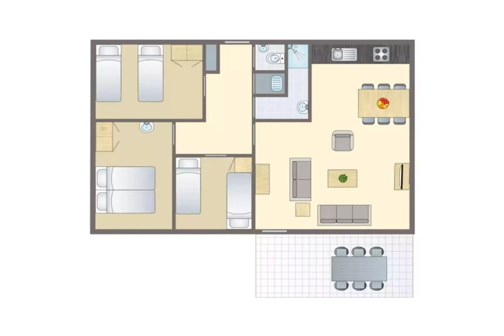 Bungalow 6B1 - Ambiance
