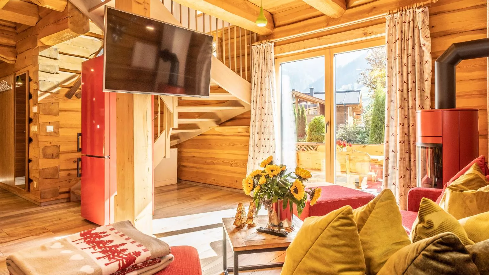 Nature Lodge Kaprun XL-Living room
