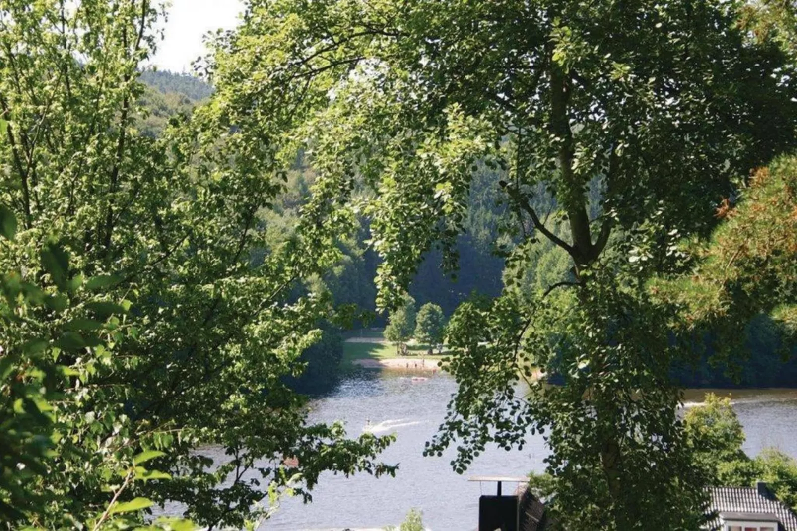 Seepark Kirchheim-Gebiete Sommer 20 km
