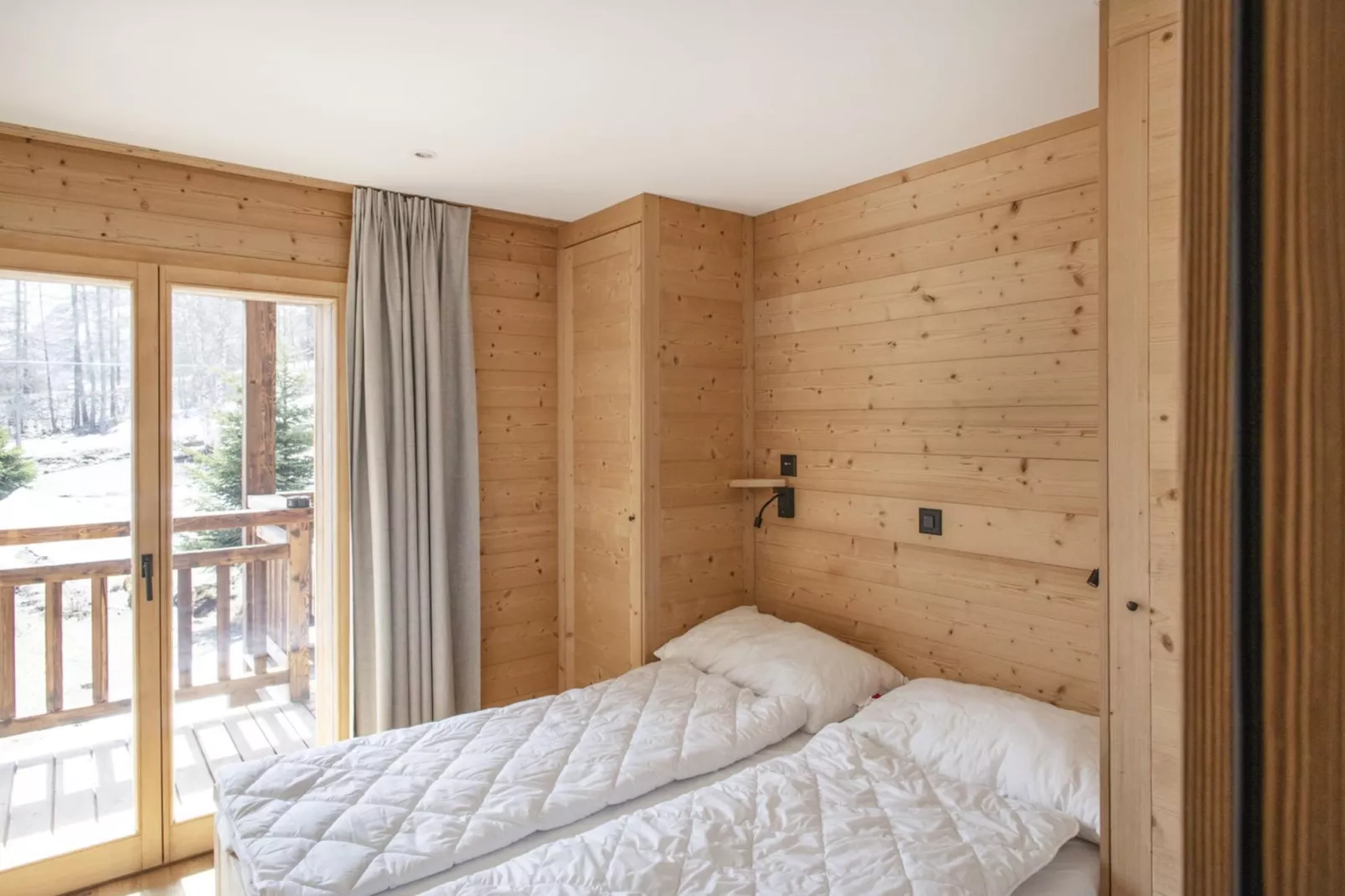 Polaris 1 005 - LUXE & SKI LIFT apartment 6 pers-Schlafzimmer