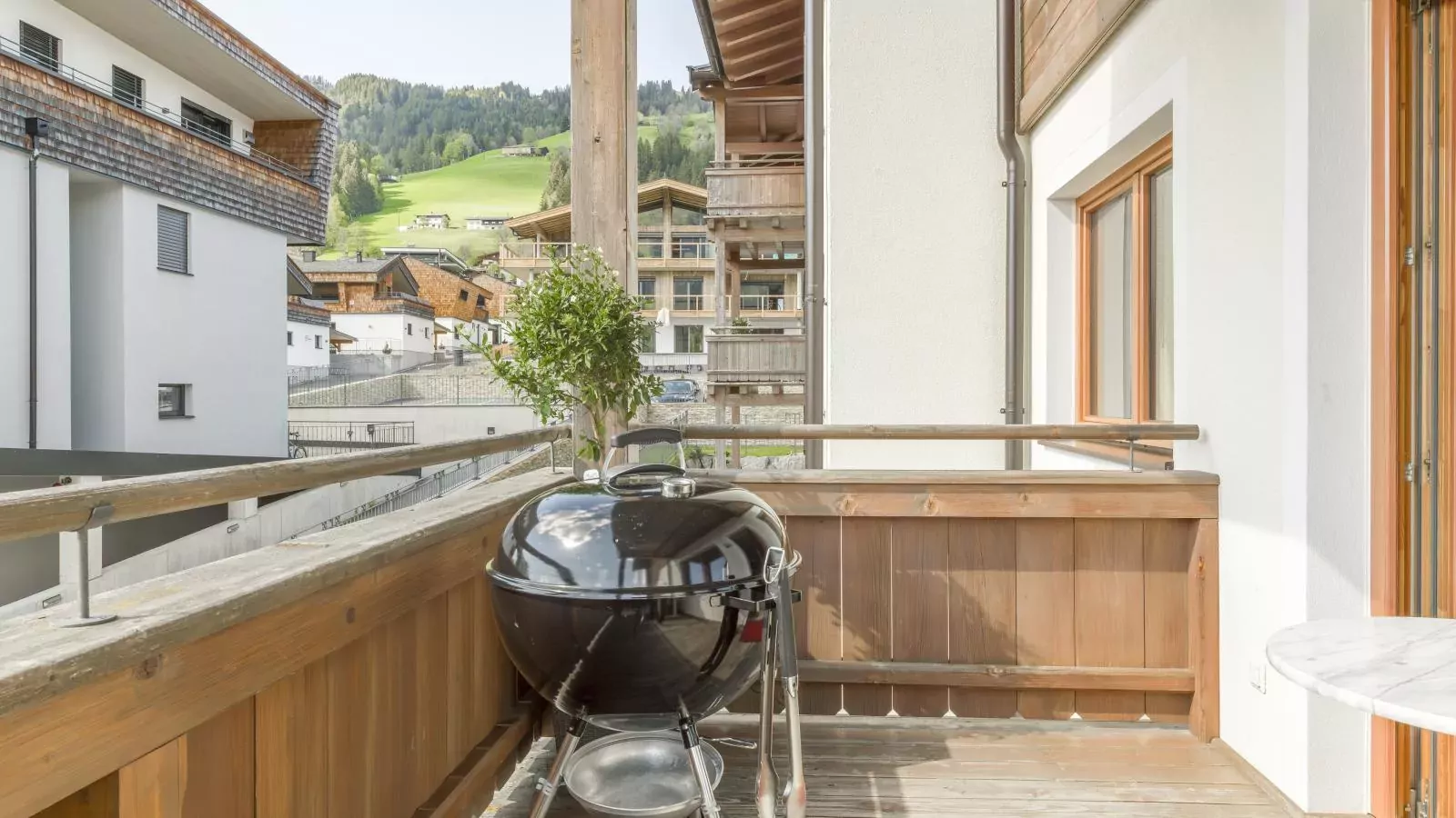 Next To The Ski Lift A 3 und A 4-Balcon-terrasse