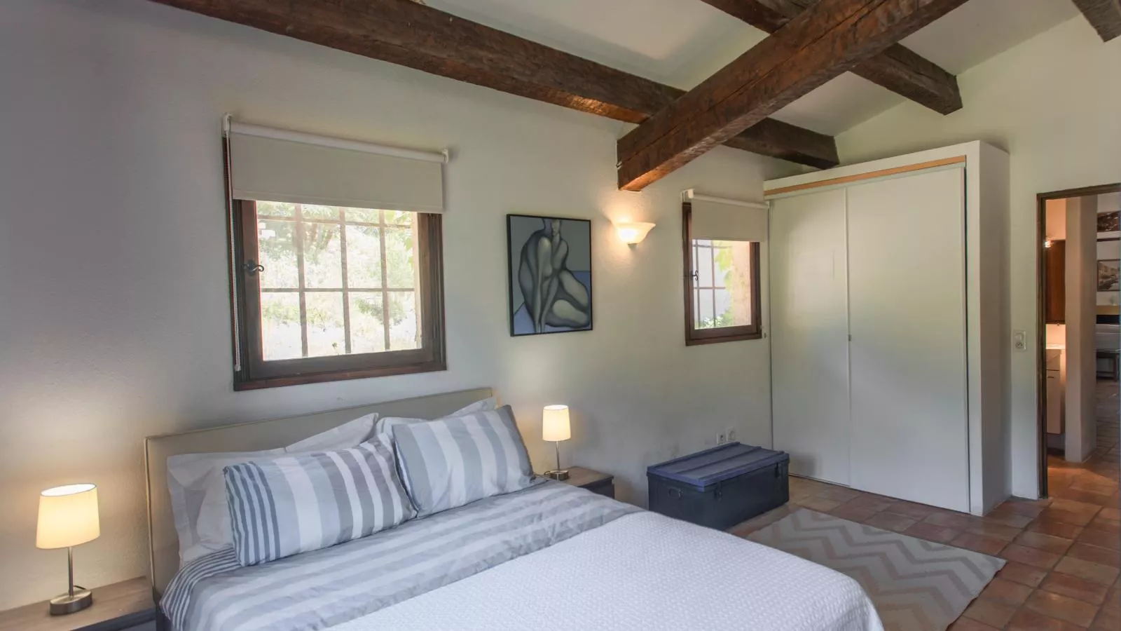 Entre les vignes-Bedroom