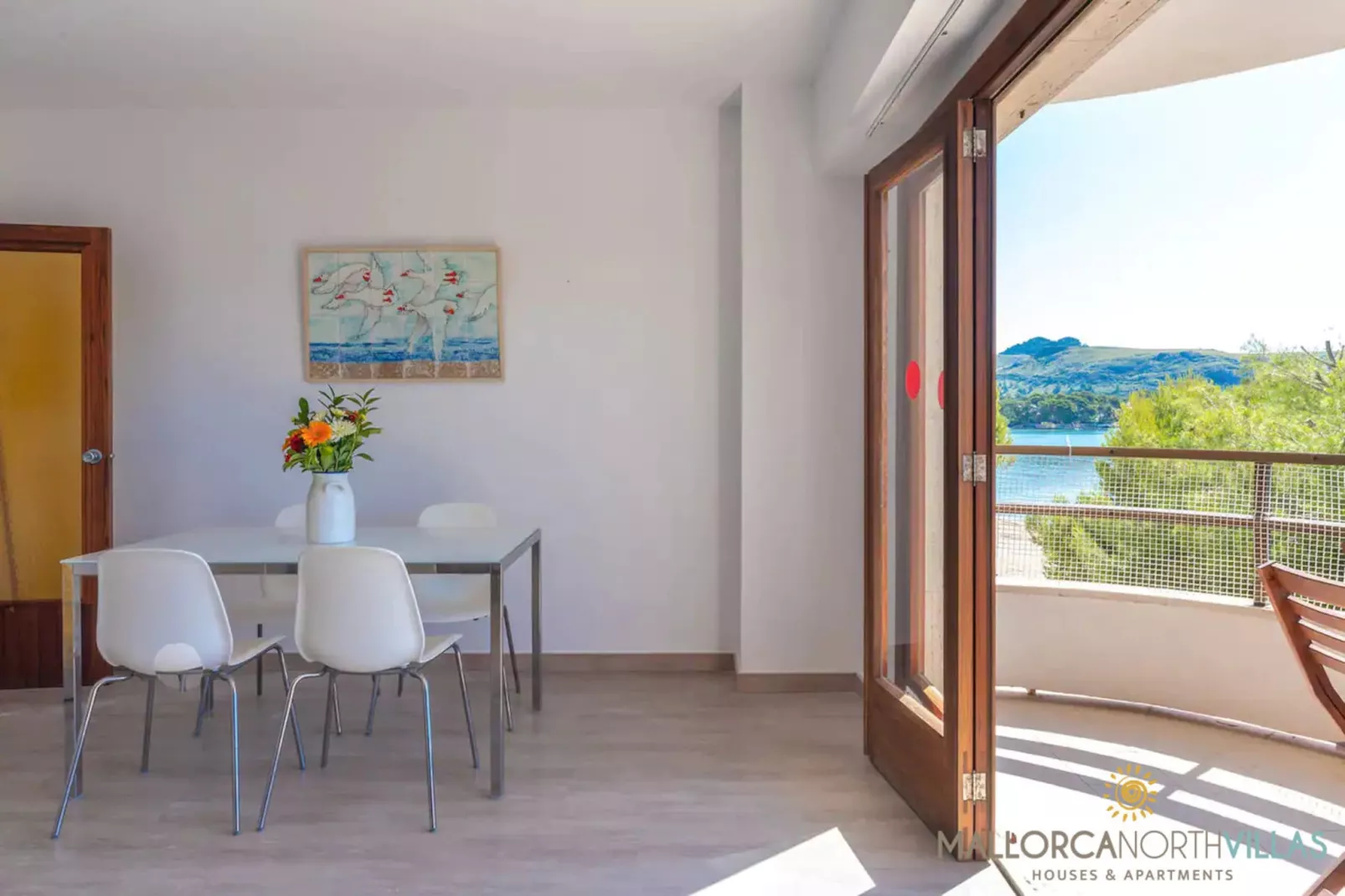 Apartamento Voramar II: Primera Línea en Pine Walk-Salle à manger