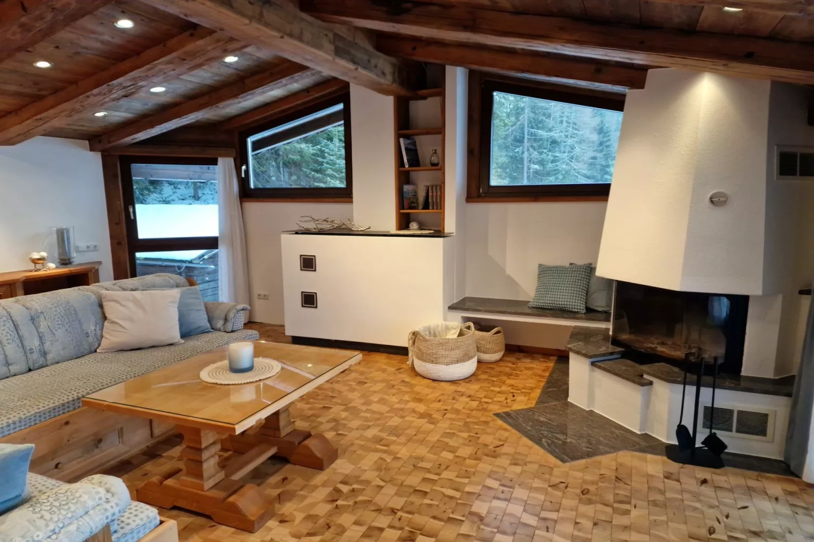 Landhaus Waldhof am Großvolderberg-Wohnzimmer