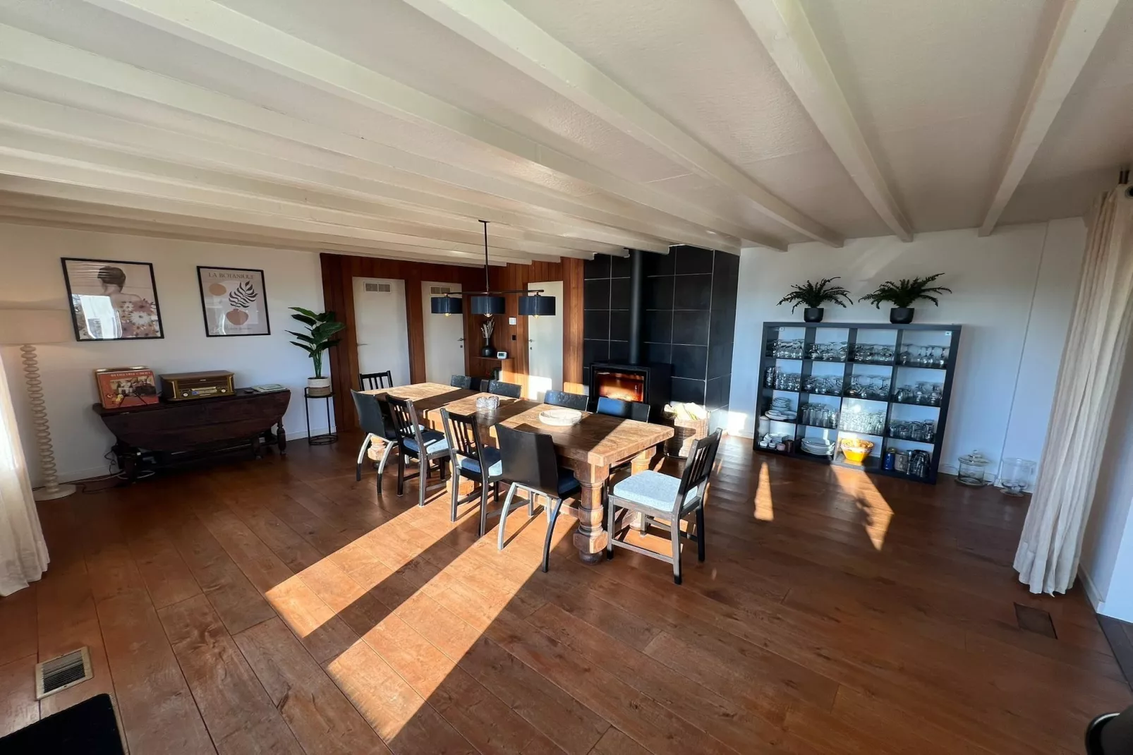 Schöne freistehende Villa mit Sauna in Érezée-Esszimmer