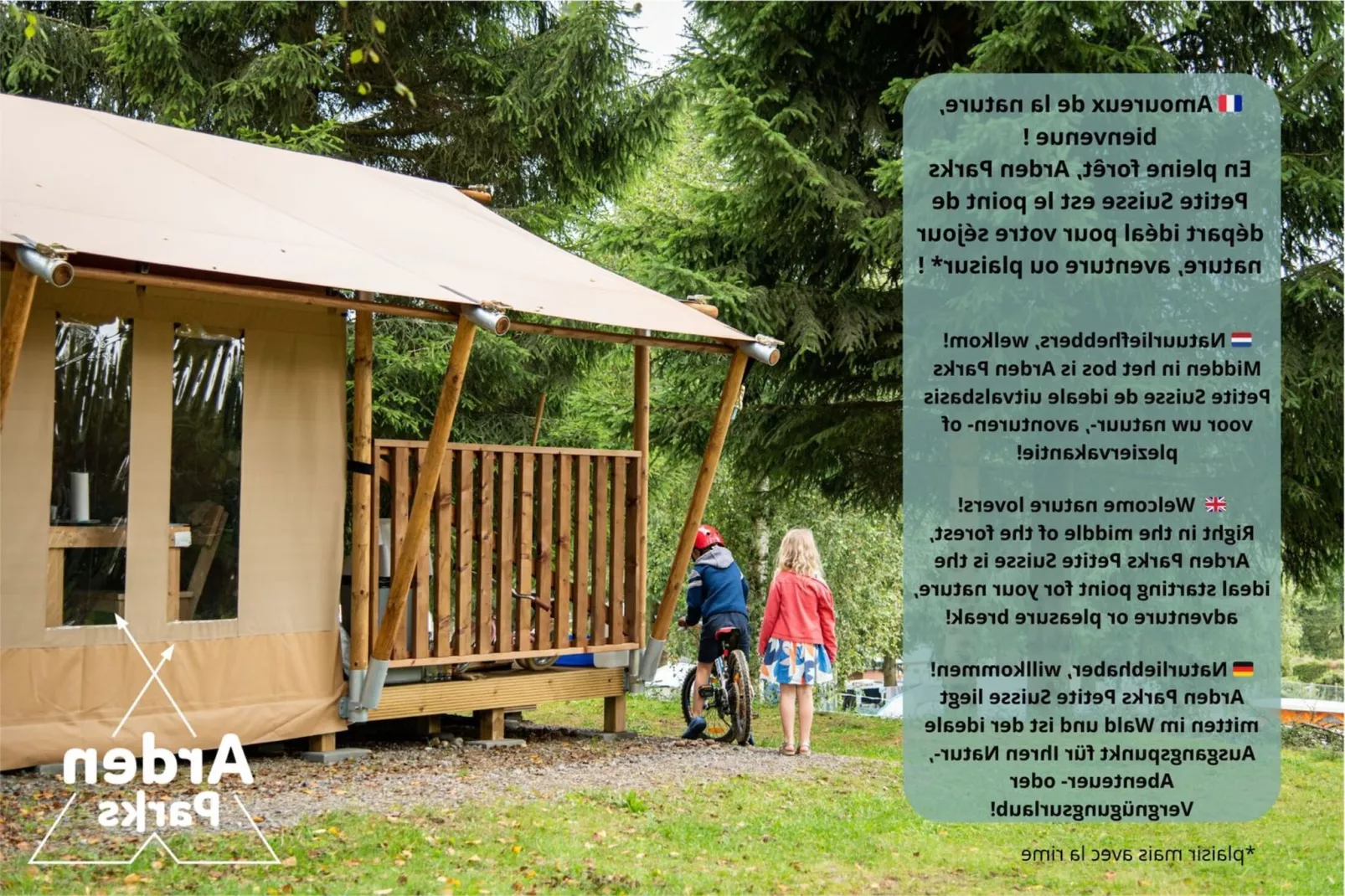 Safaritent 5 persons-Exterior summer