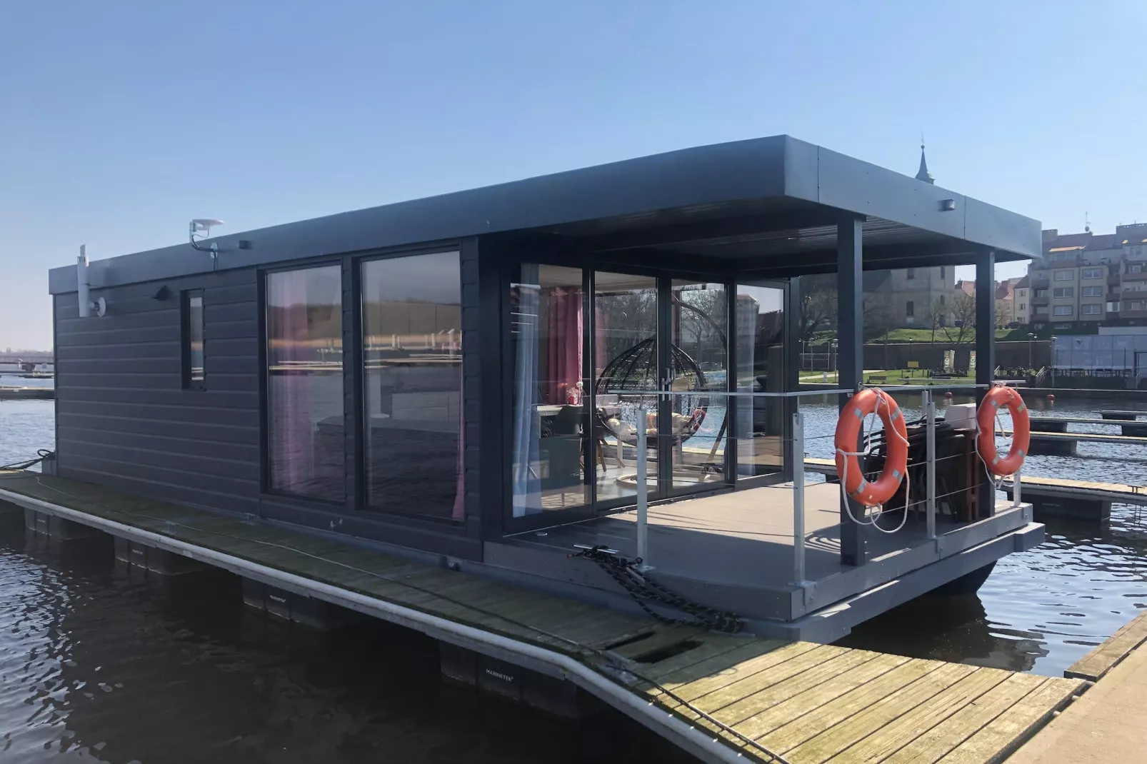 Houseboat dla 4 osób-Exterior summer