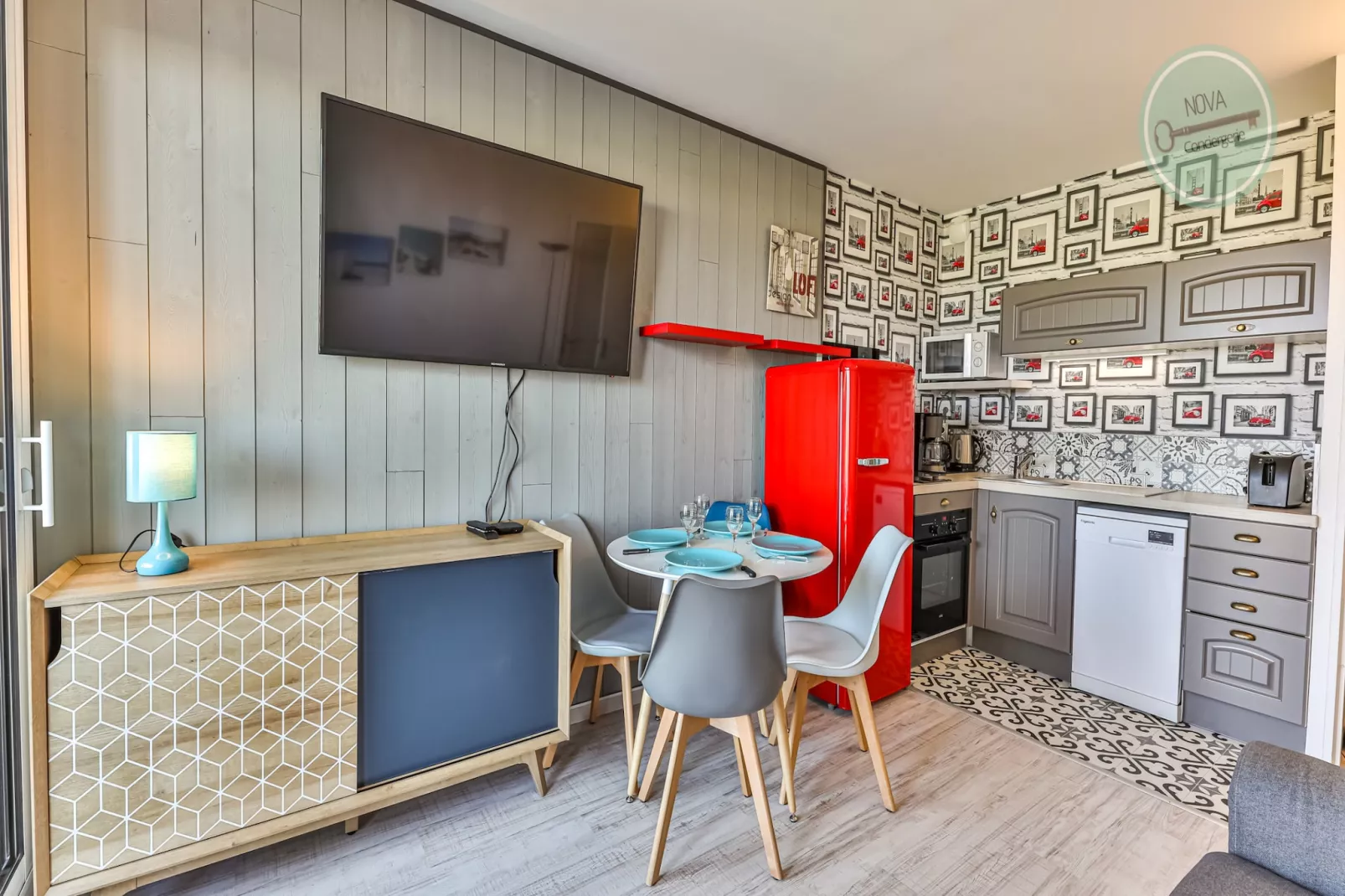 Entre Mer et Dune-Kitchen
