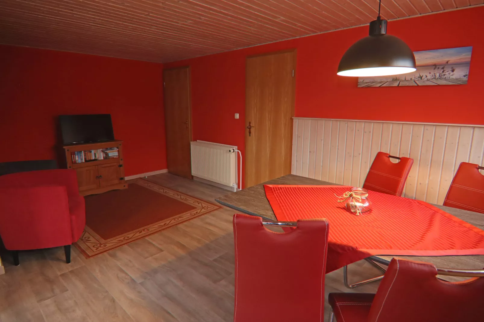 Ferien unterm Reetdach-Salle à manger