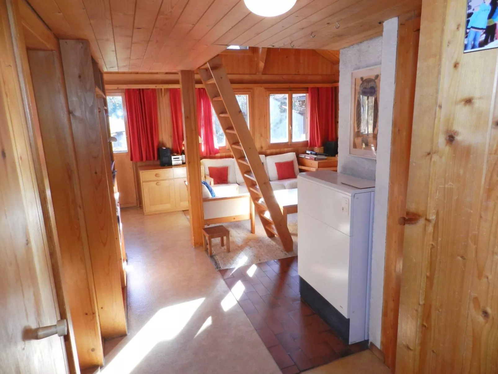 Minnehaha, Chalet-Drinnen