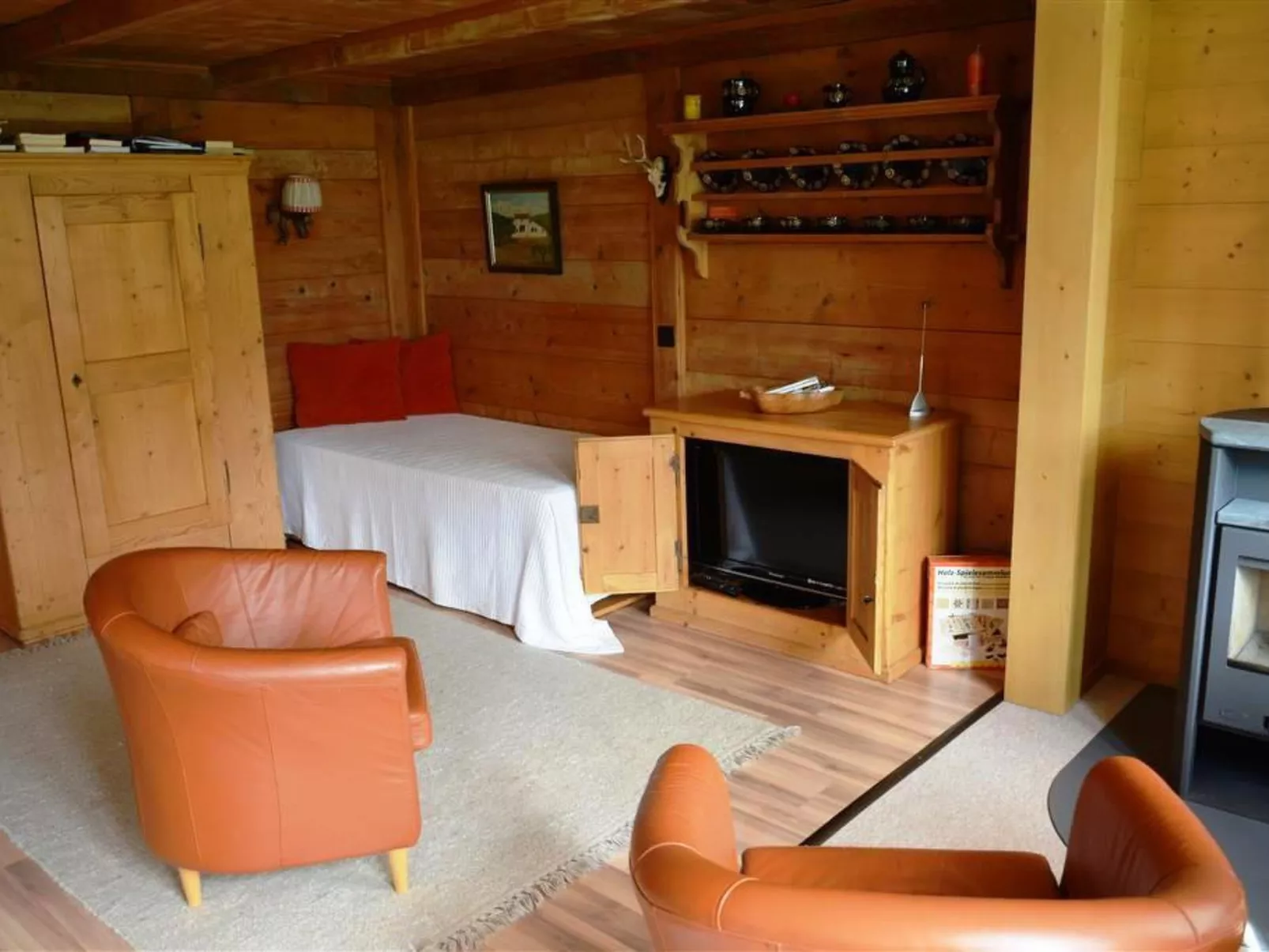 Marmotte, Chalet-Dedans