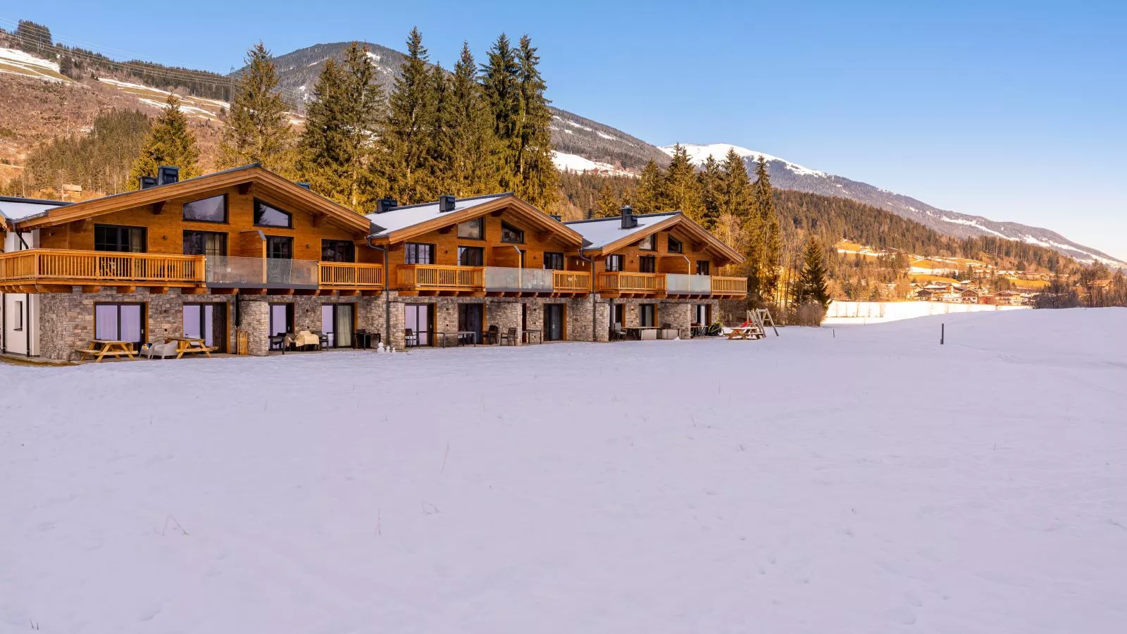 Tauernlodge Eben A2-Außenbereich Winter