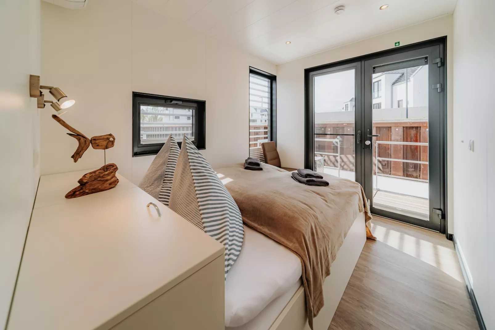 Hausboot in Peenemünde-Bedroom