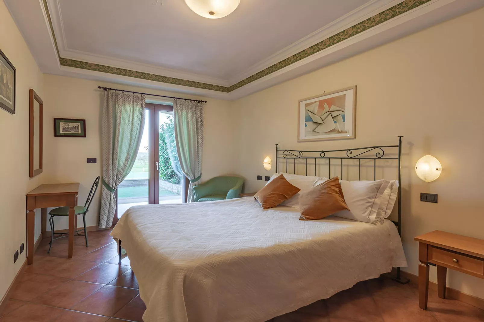 Bilocale vista giardino 105-Bedroom