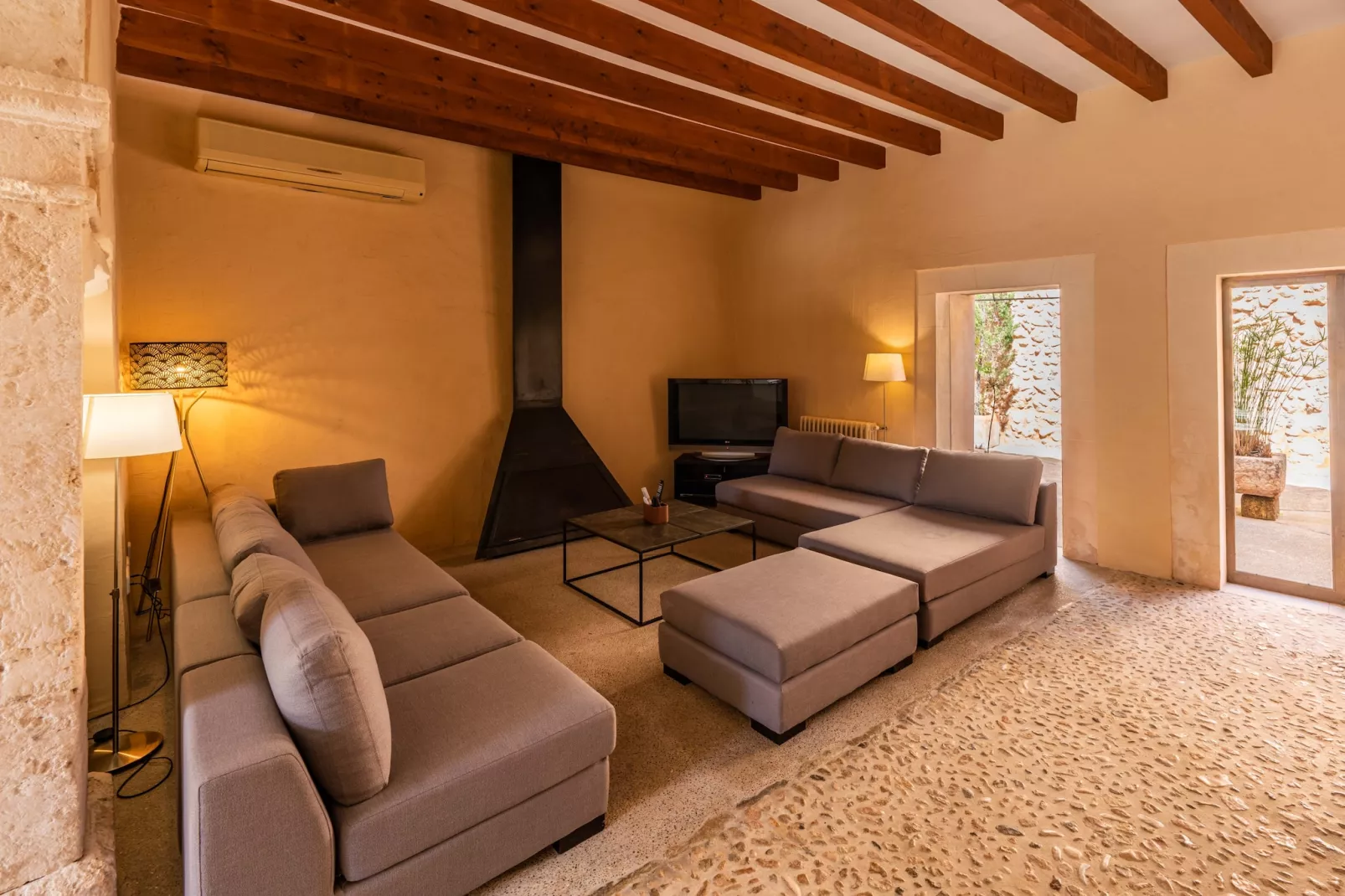 Can Mir de Buger, Finca 5StarsHome Mallorca-Wohnzimmer