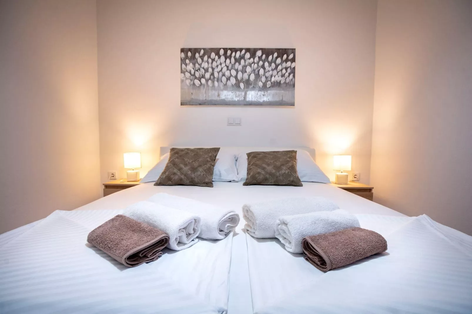 Villa Guliva - Apartment Golden Sun with Sea View-Chambre