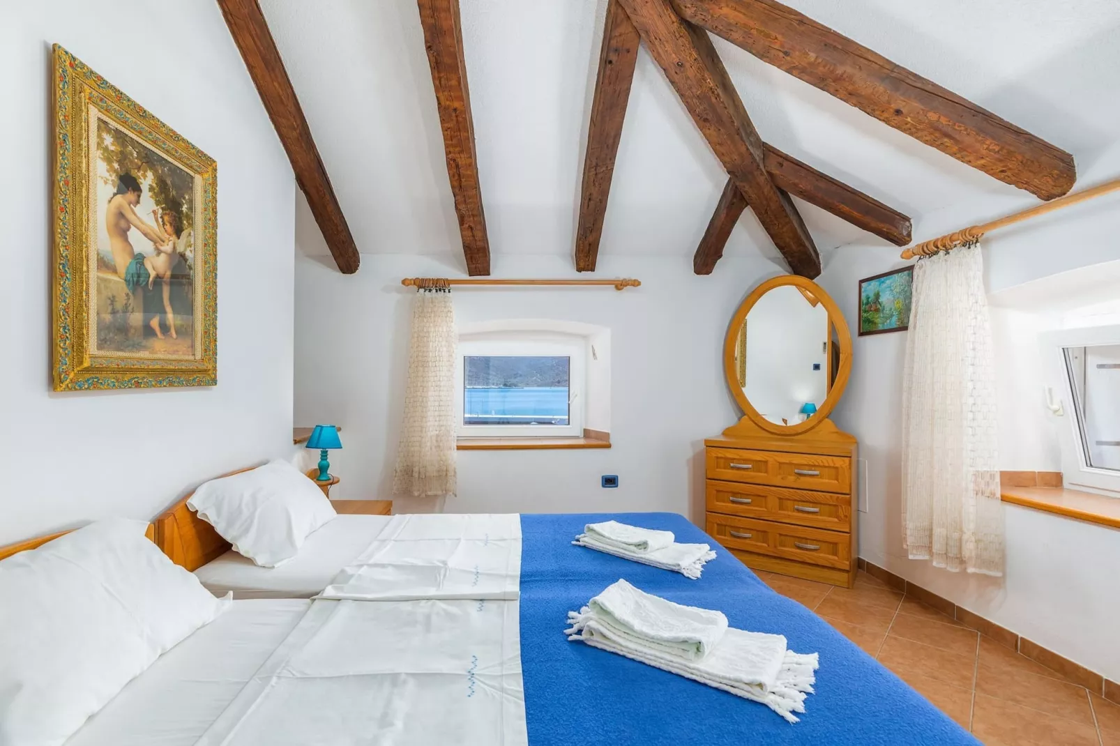 Apartment Venezia (4+2) - Lungomare Cres-Schlafzimmer