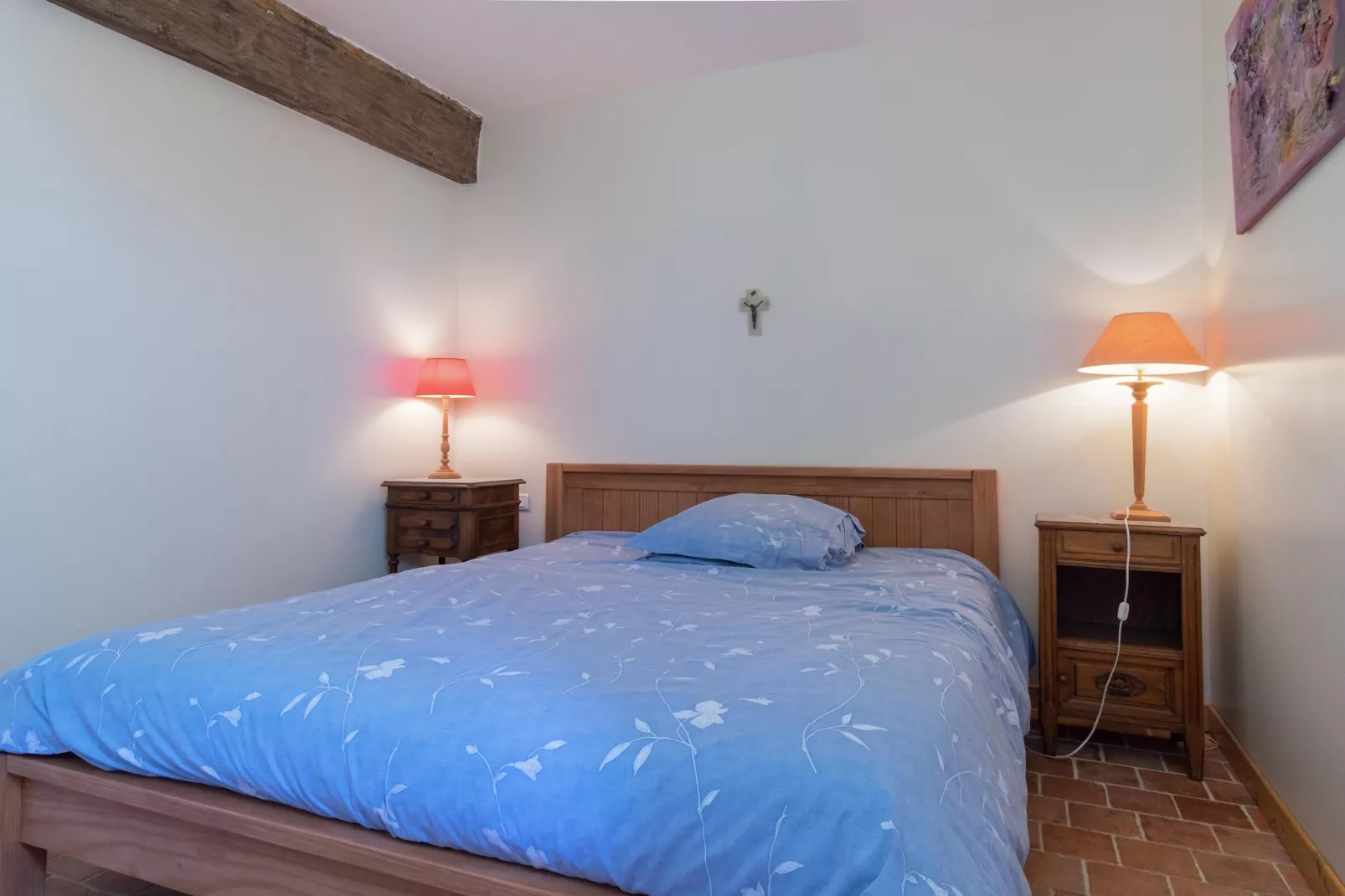 Gite 6 pers près de Châteauroux-Schlafzimmer