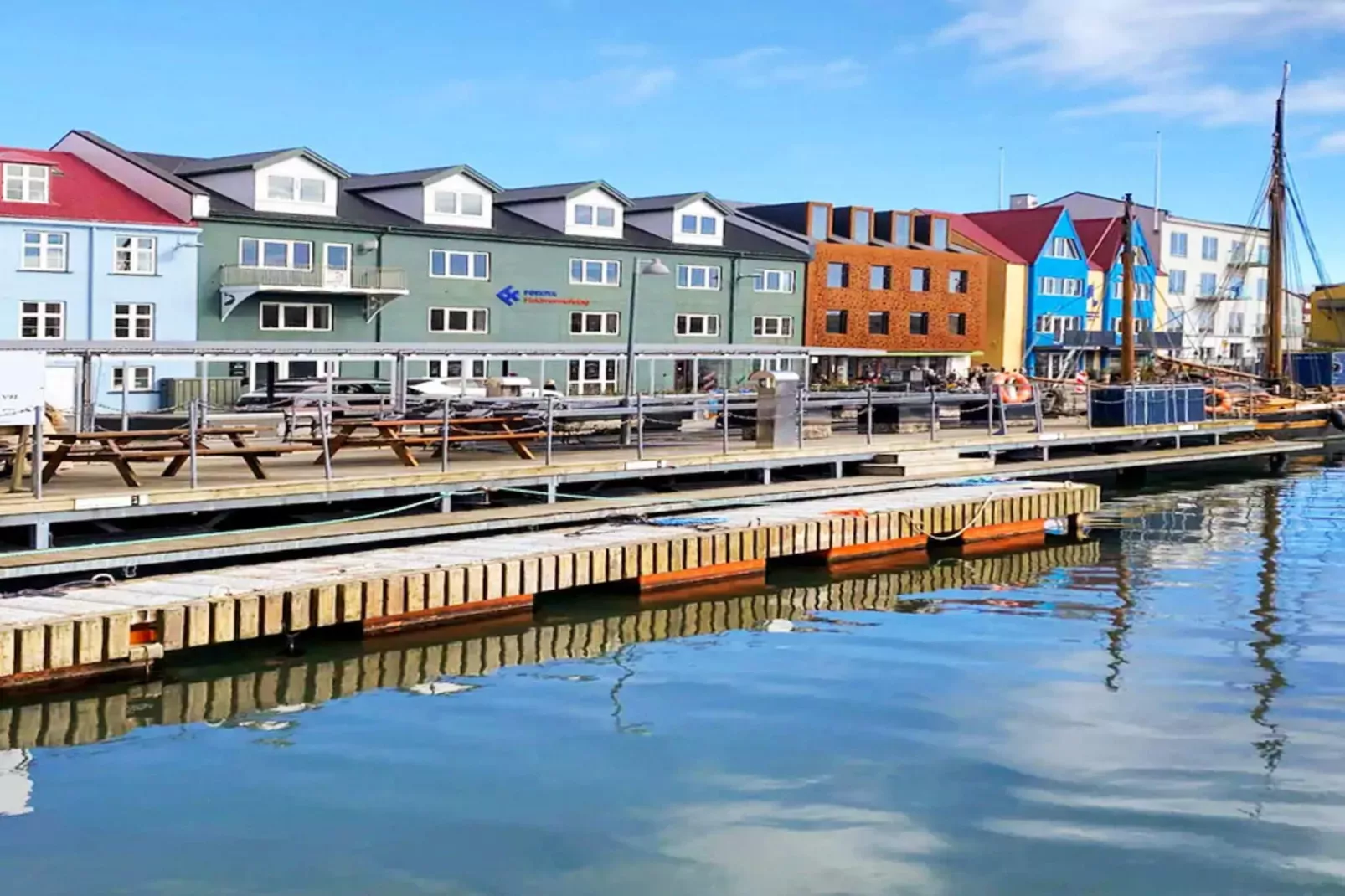 Schöne Wohnung im Herzen von Tórshavn-Wasserblick