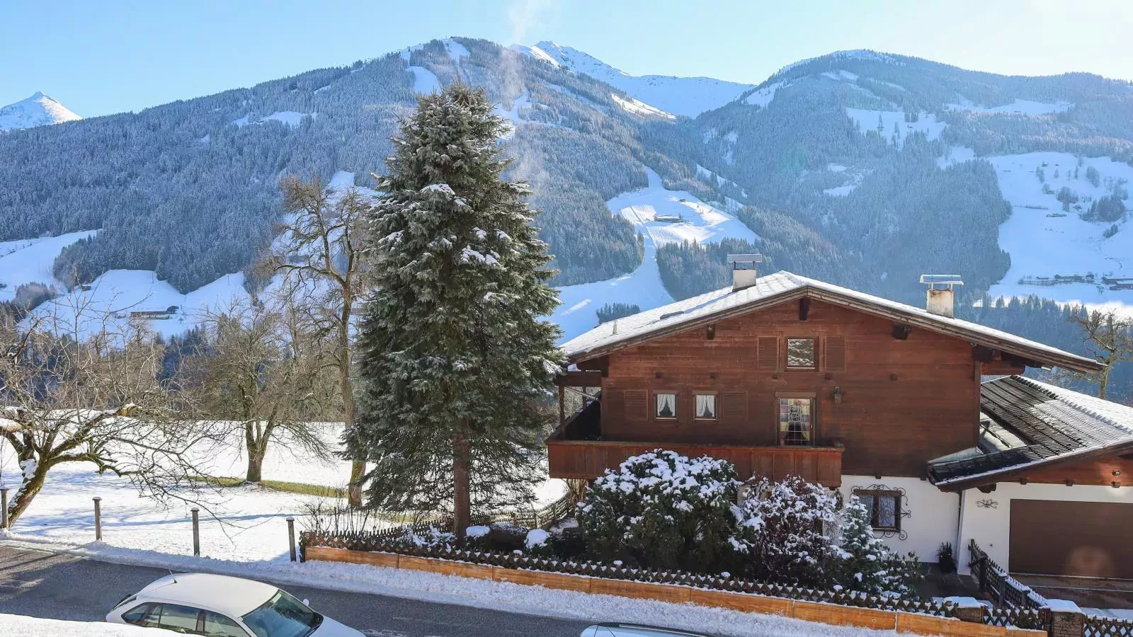 Tirola Chalet Alpbach-Vue d'hiver