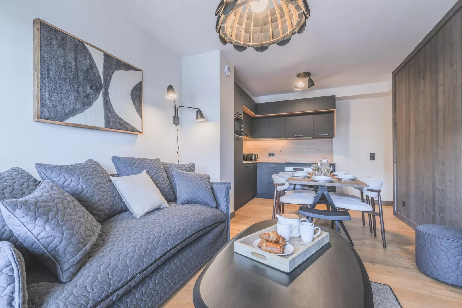 Résidence PLAN PEISEY Le Quartz -A36S-Living room