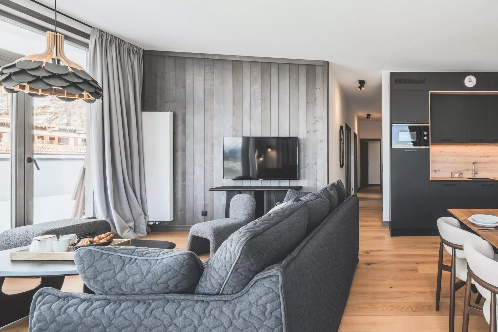Résidence PLAN PEISEY Le Quartz -A48S-Salon