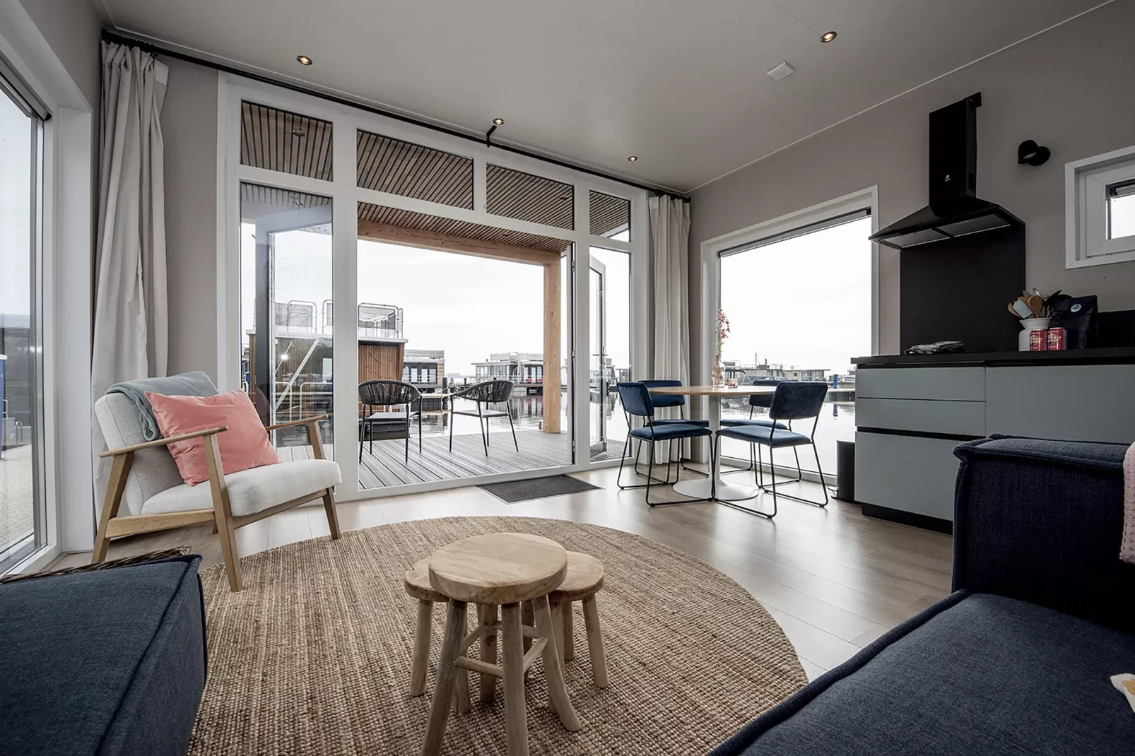 RiggelBrug Sneekermeer-Wohnzimmer