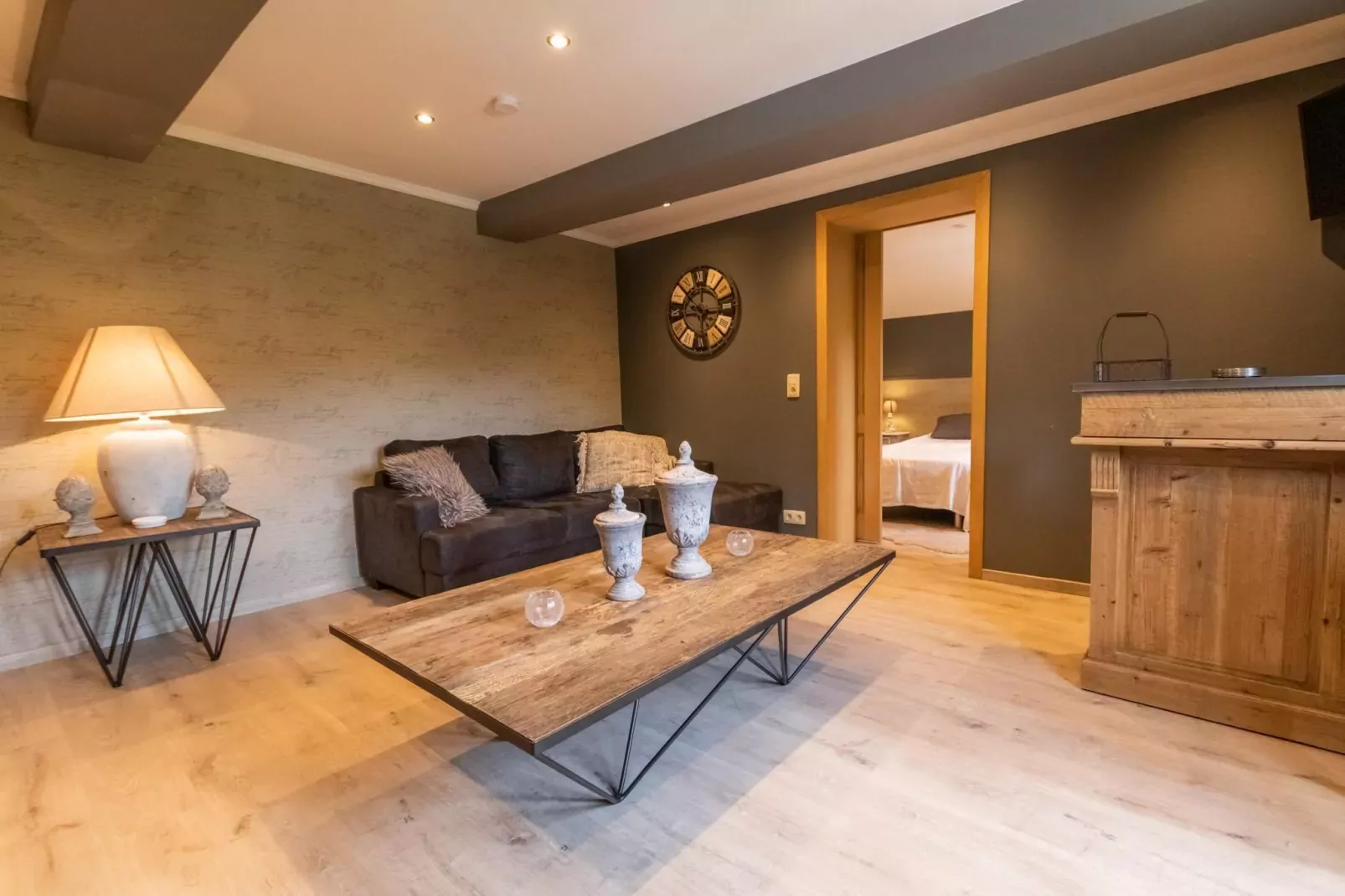Appartement Ferme Simon-Living room